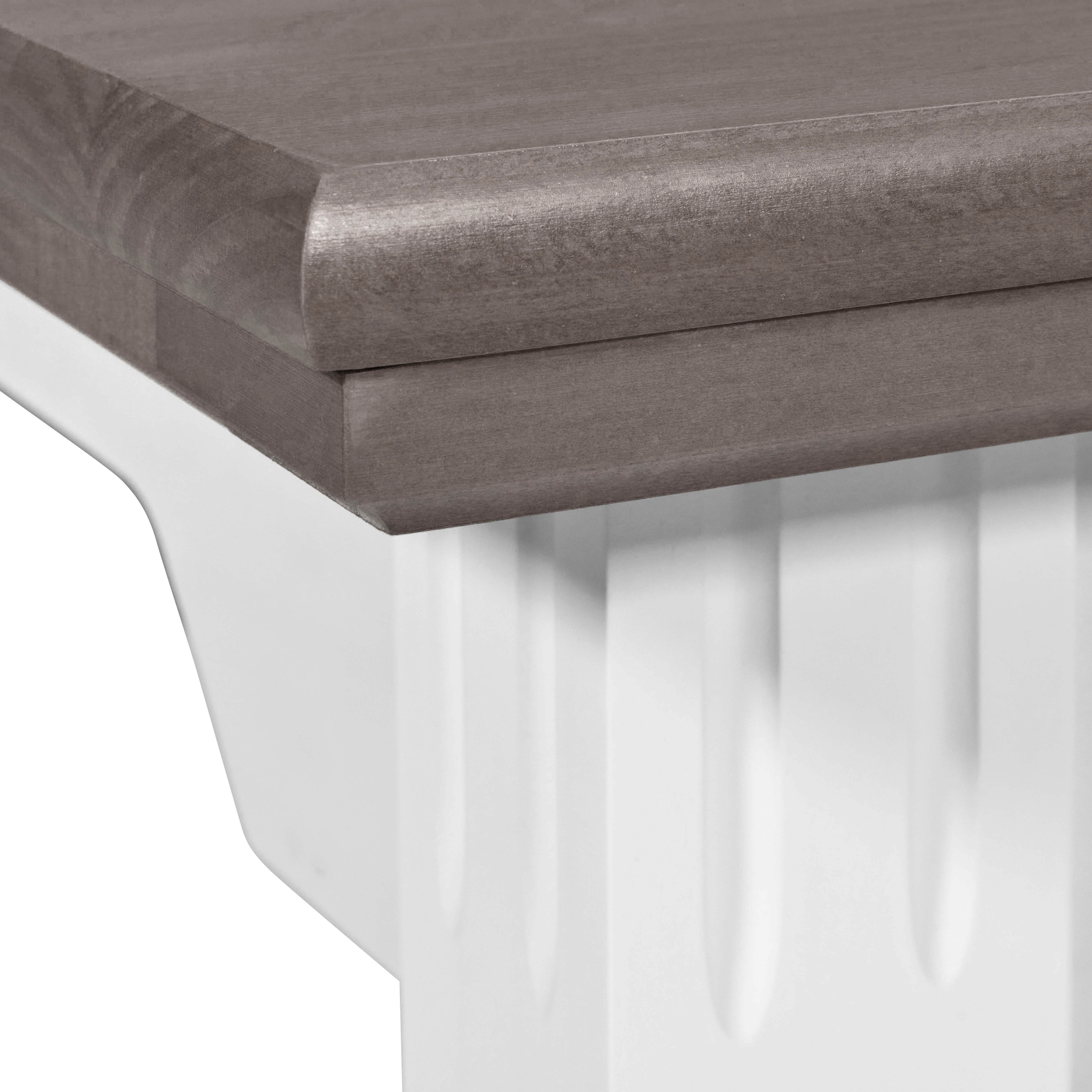 Inter Link Esstisch »Halmaro aus massiver Kiefer, weiss/grau lackiert, 160 x 90 x 76,5 cm« 1 Stk. tlg. Esszimmertisch im Landhausstil, in 2 Farbvarianten