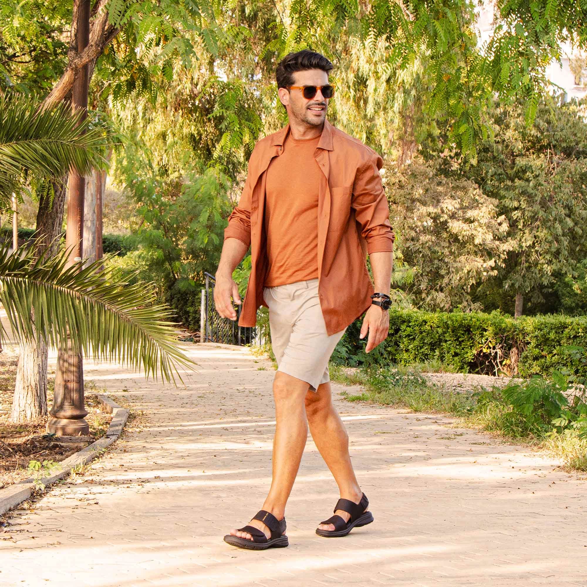 Panama Jack Sandale »Rusell«, Klettschuh, Sommerschuh, Urlaubschuh mit weicher Lederinnensohle