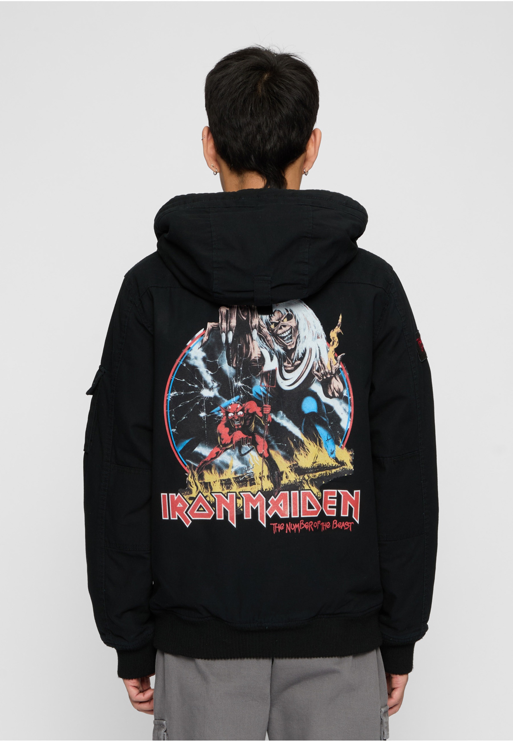 Brandit Winterjacke »Brandit IRM Bronx Jacket« 1 Stk. tlg. mit Kapuze