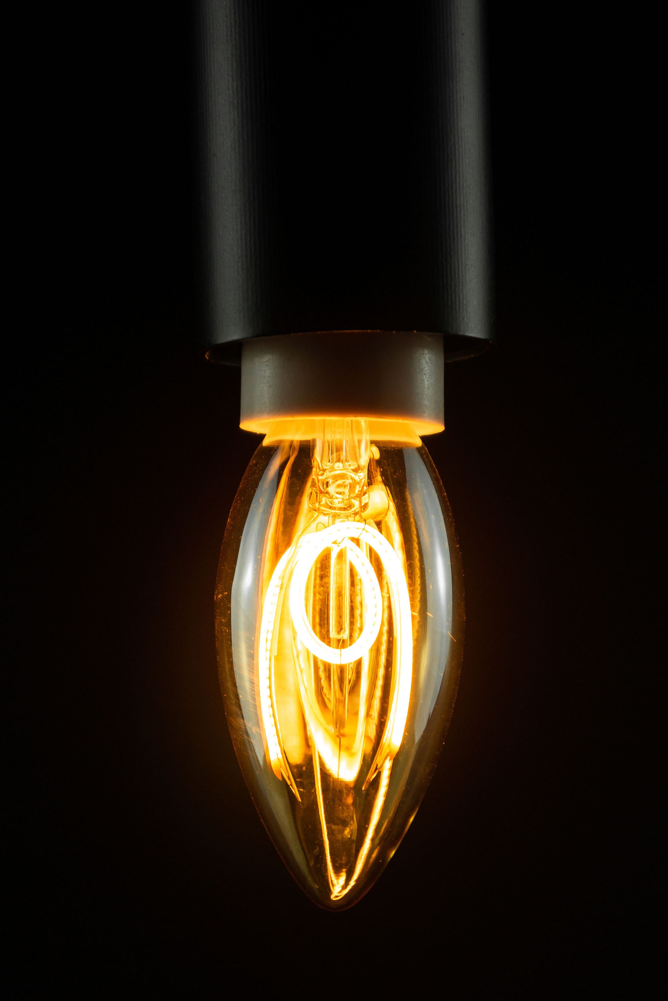SEGULA LED-Leuchtmittel »Soft Line«, E14, 1 St., Warmweiß, dimmbar, Soft Kerze gold, E14