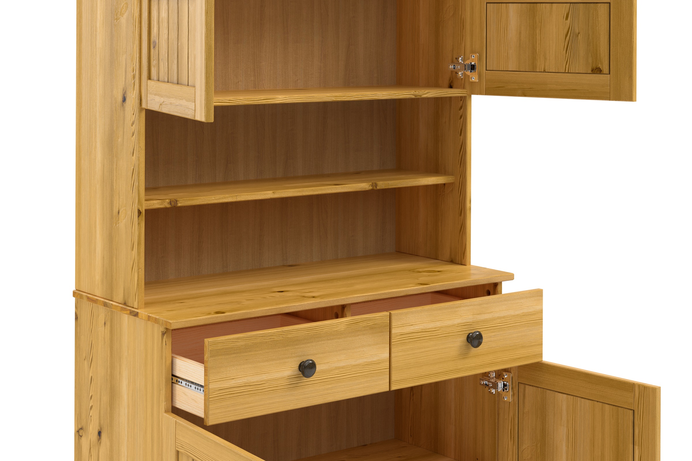 Home affaire Küchenbuffet »Alby2«, Mit Metallgriffen, Breite 85 cm