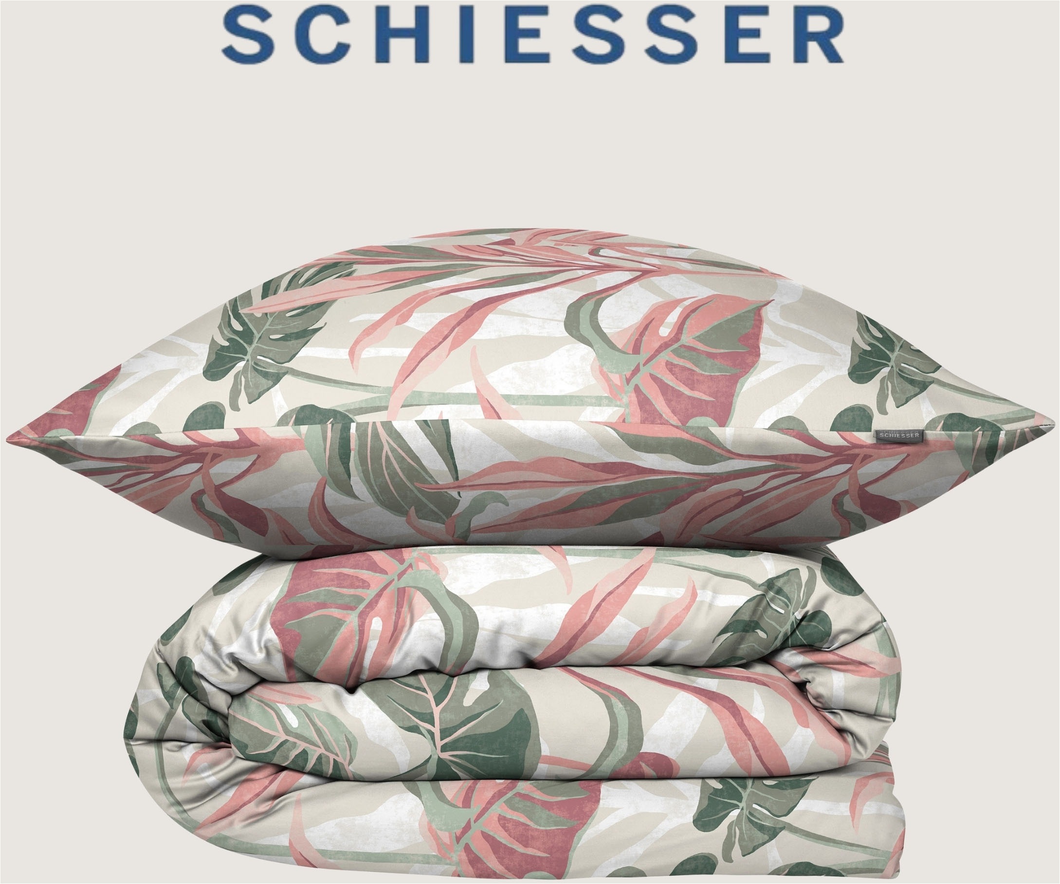 Schiesser Bettwäsche "Camilla aus weicher Baumwolle mit floralem Muster" 2 günstig online kaufen