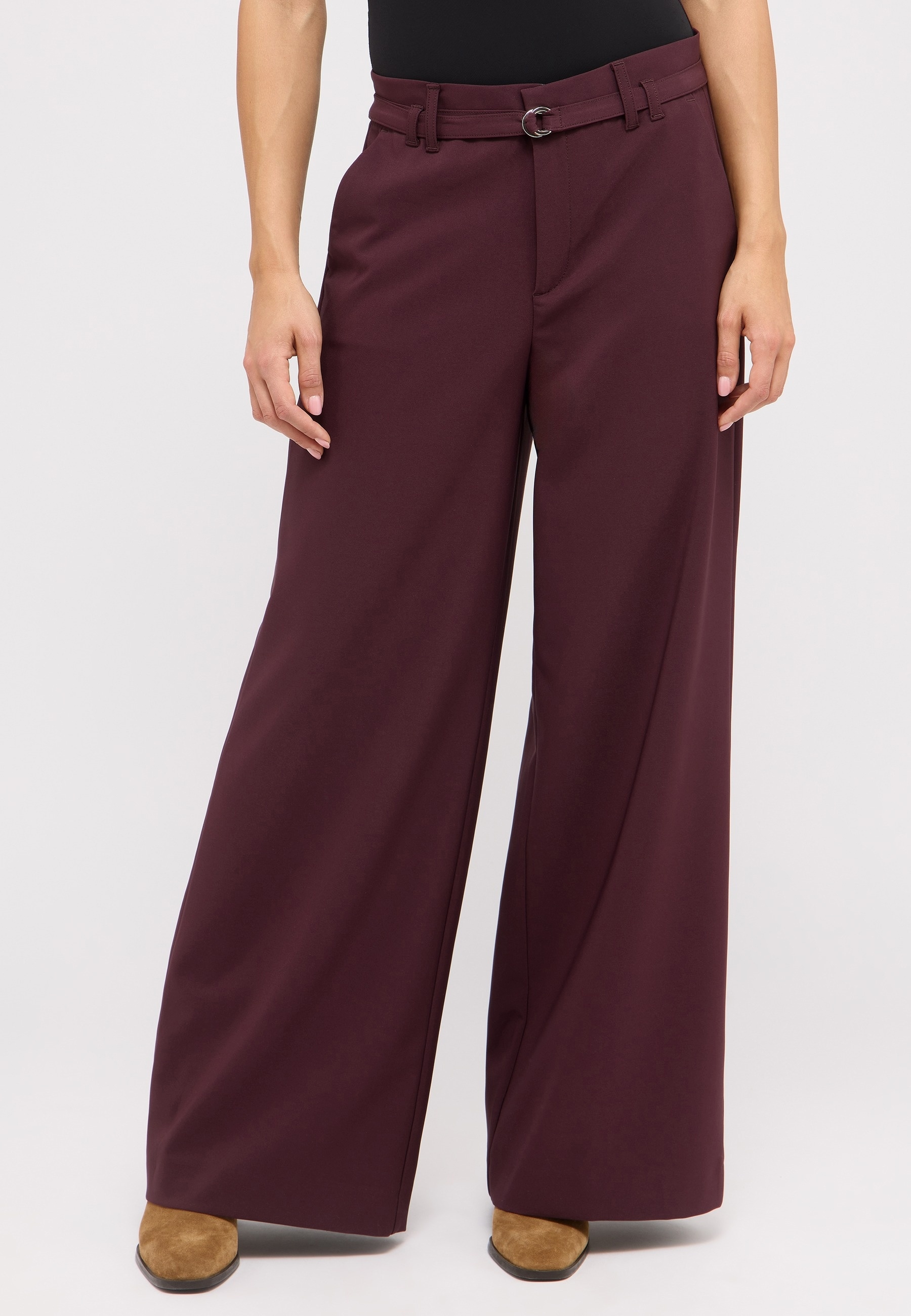 ANGELS "LIVA SLEEK" Hose Liva Chic Belt mit eingebautem Gürtel