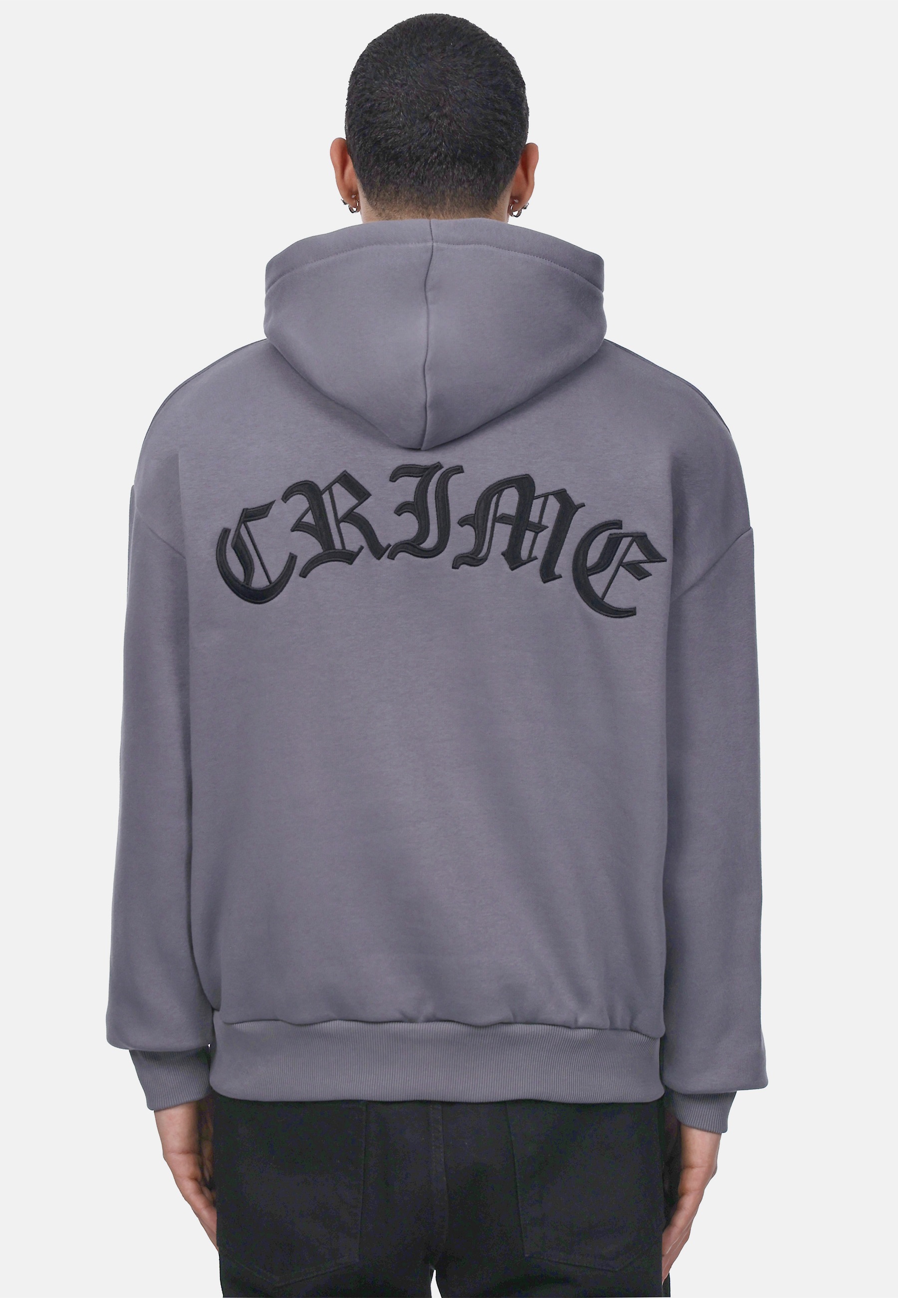 Dropsize Kapuzenpullover "Dropsize HEAVY OVERSIZE CRIME HOODIE" 1 Stk. günstig online kaufen