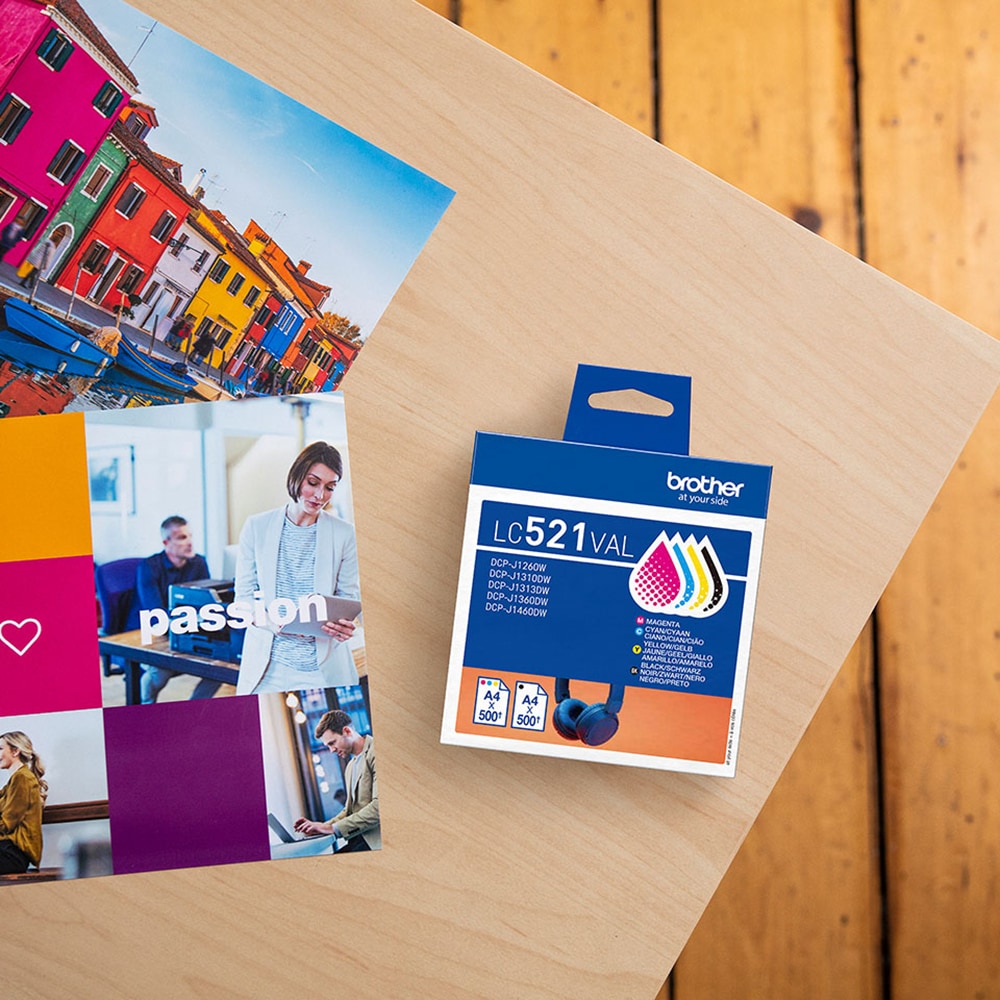 Brother Tintenpatrone »LC521VAL«