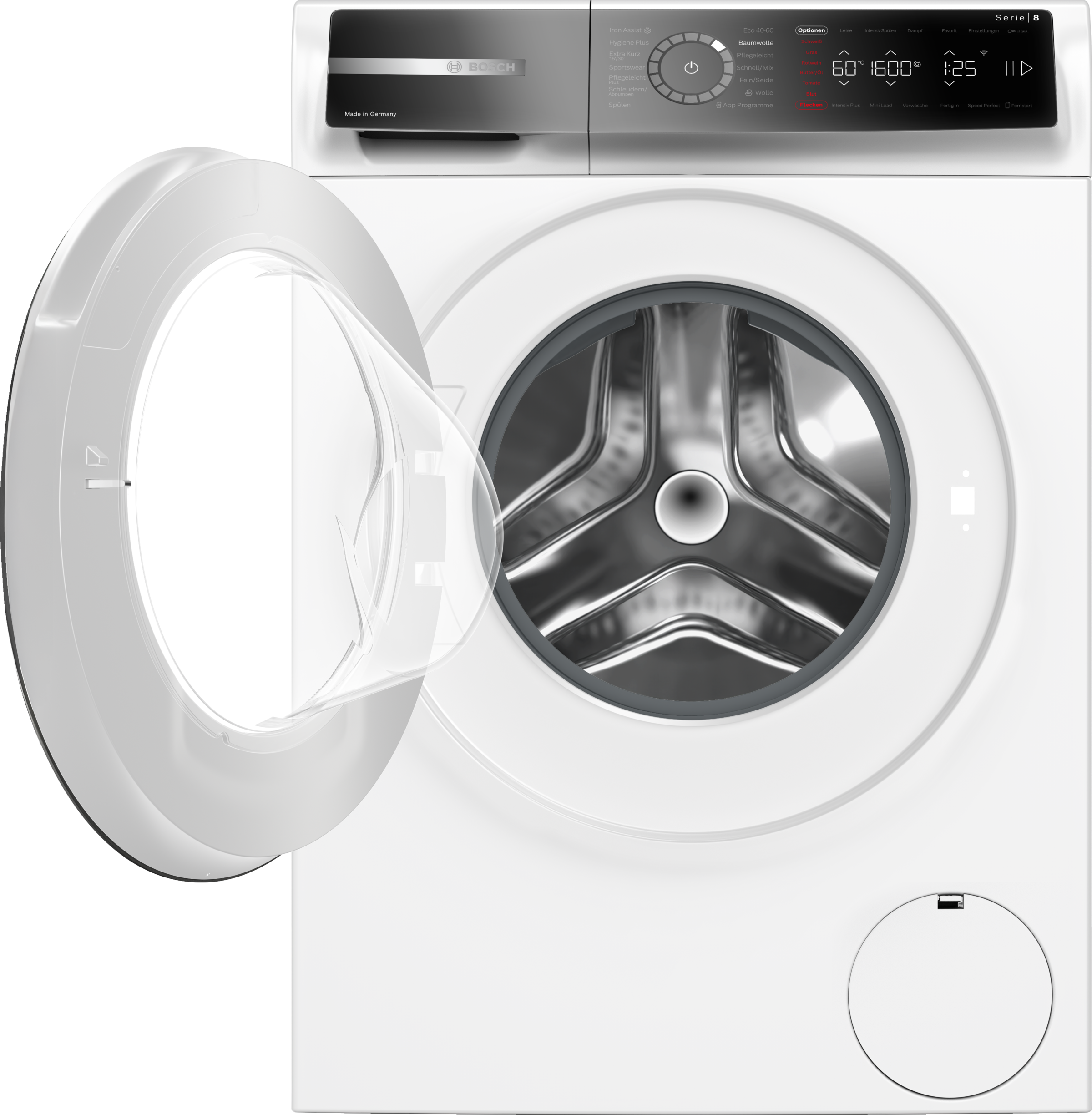 BOSCH Waschmaschine Serie 8 »WGB256041« 10 kg 1600 U/min