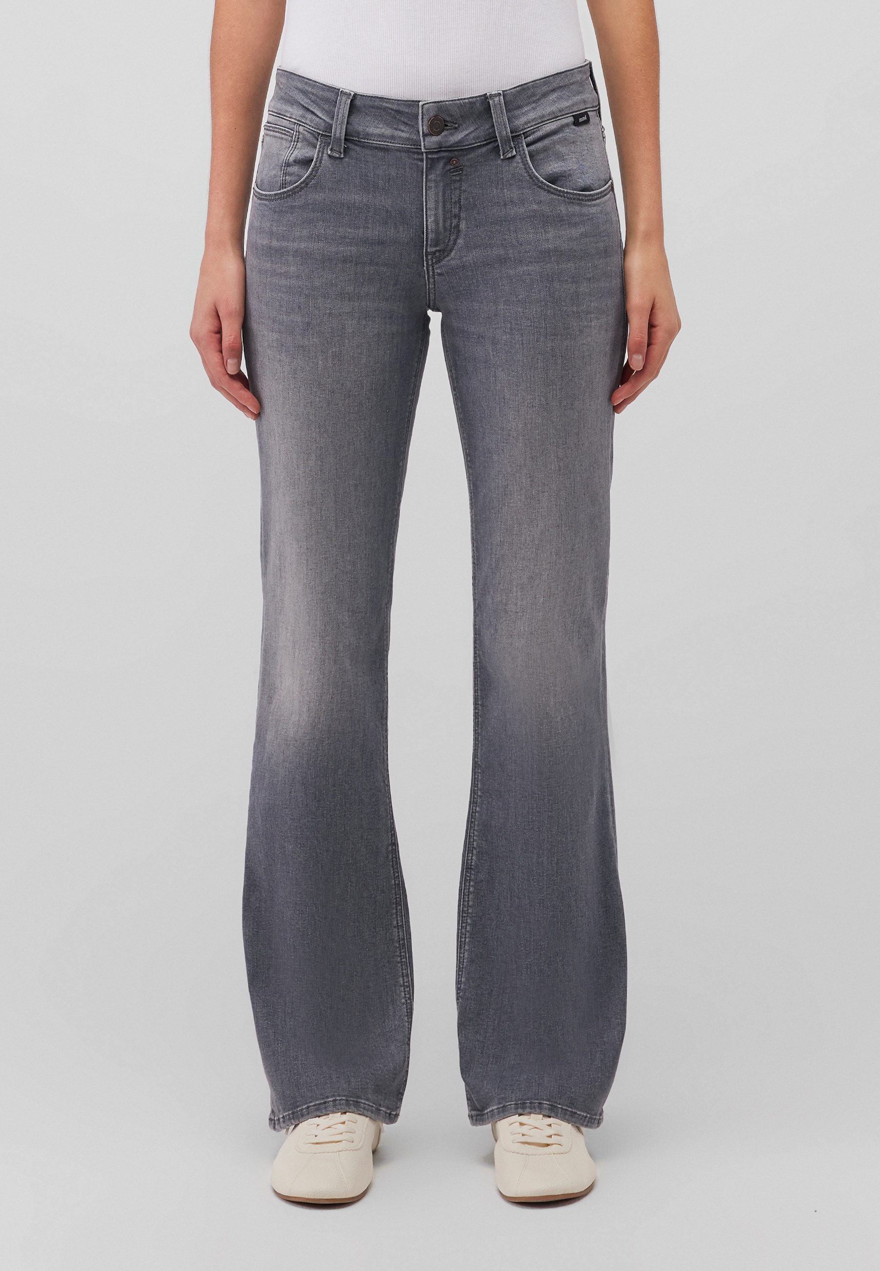 Mavi Bootcut-Jeans »BELLA MID-RISE«, Bootcut Jeans