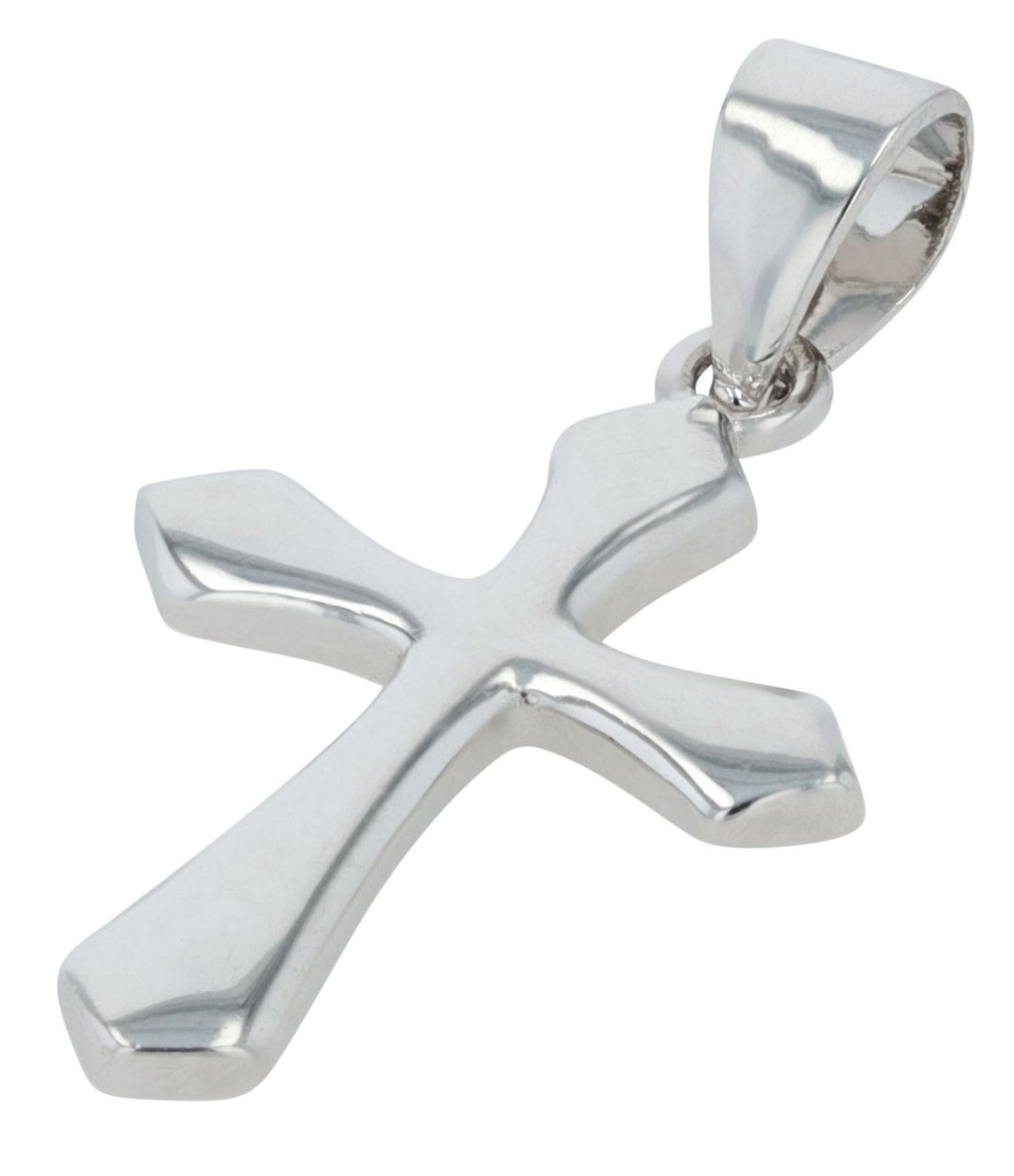 Adelia´s Kettenanhänger »stylischer Kreuz Anhänger aus 925 Sterling Silber«