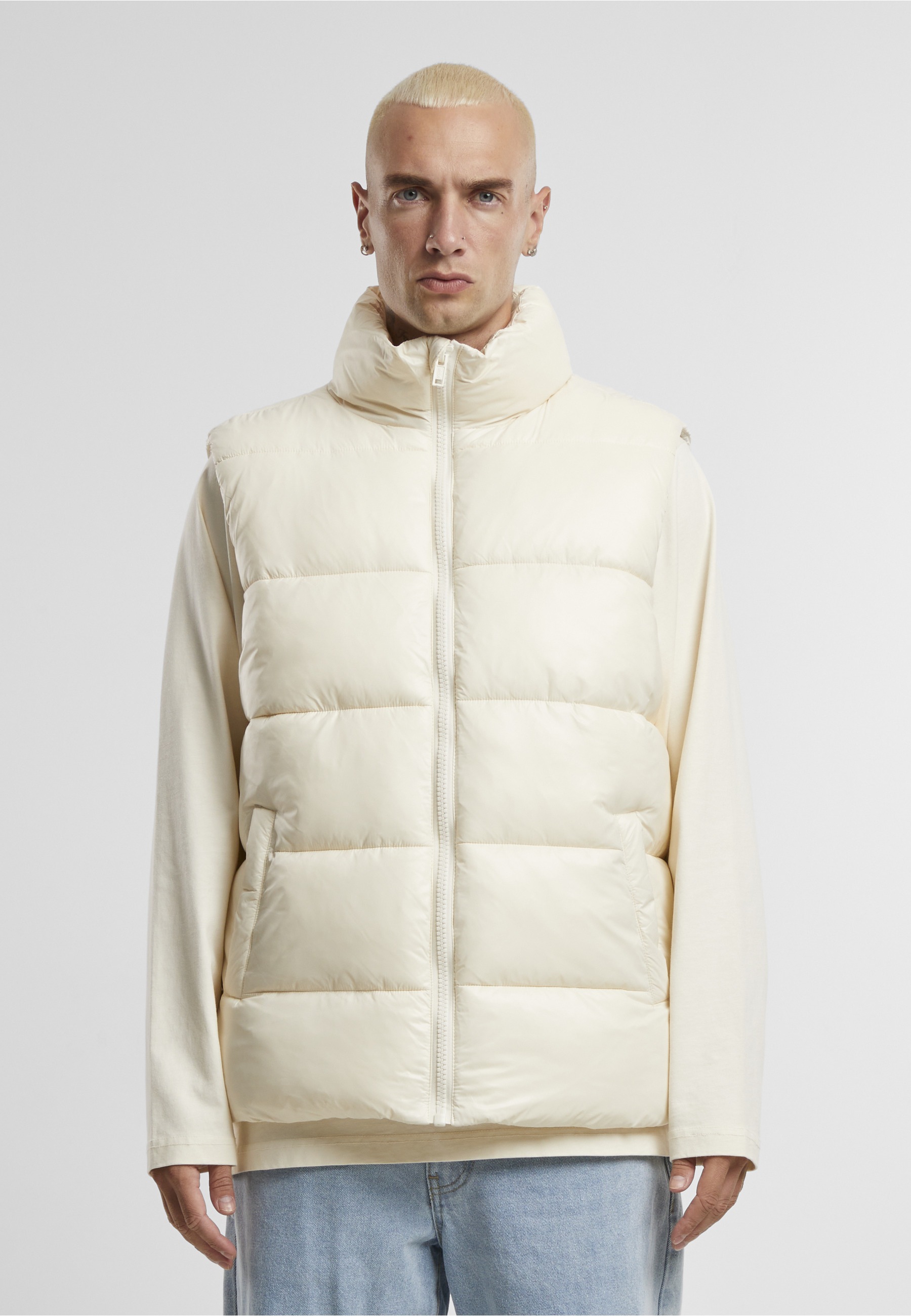 URBAN CLASSICS Steppweste »Urban Classics Recycled Big Puffer Vest« 1 Stk.
