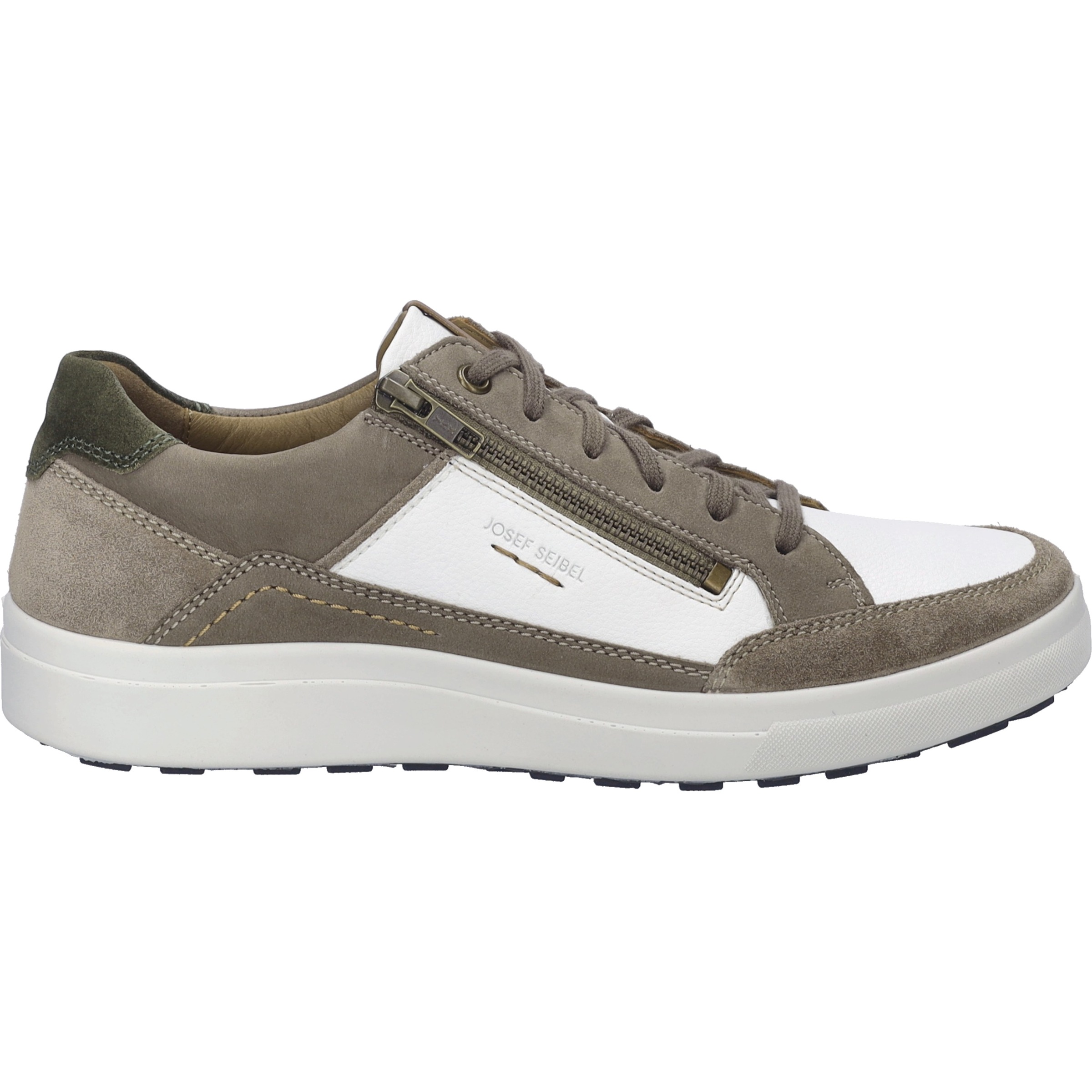 Josef Seibel Sneaker "Maddox 07, weiss-taupe" günstig online kaufen