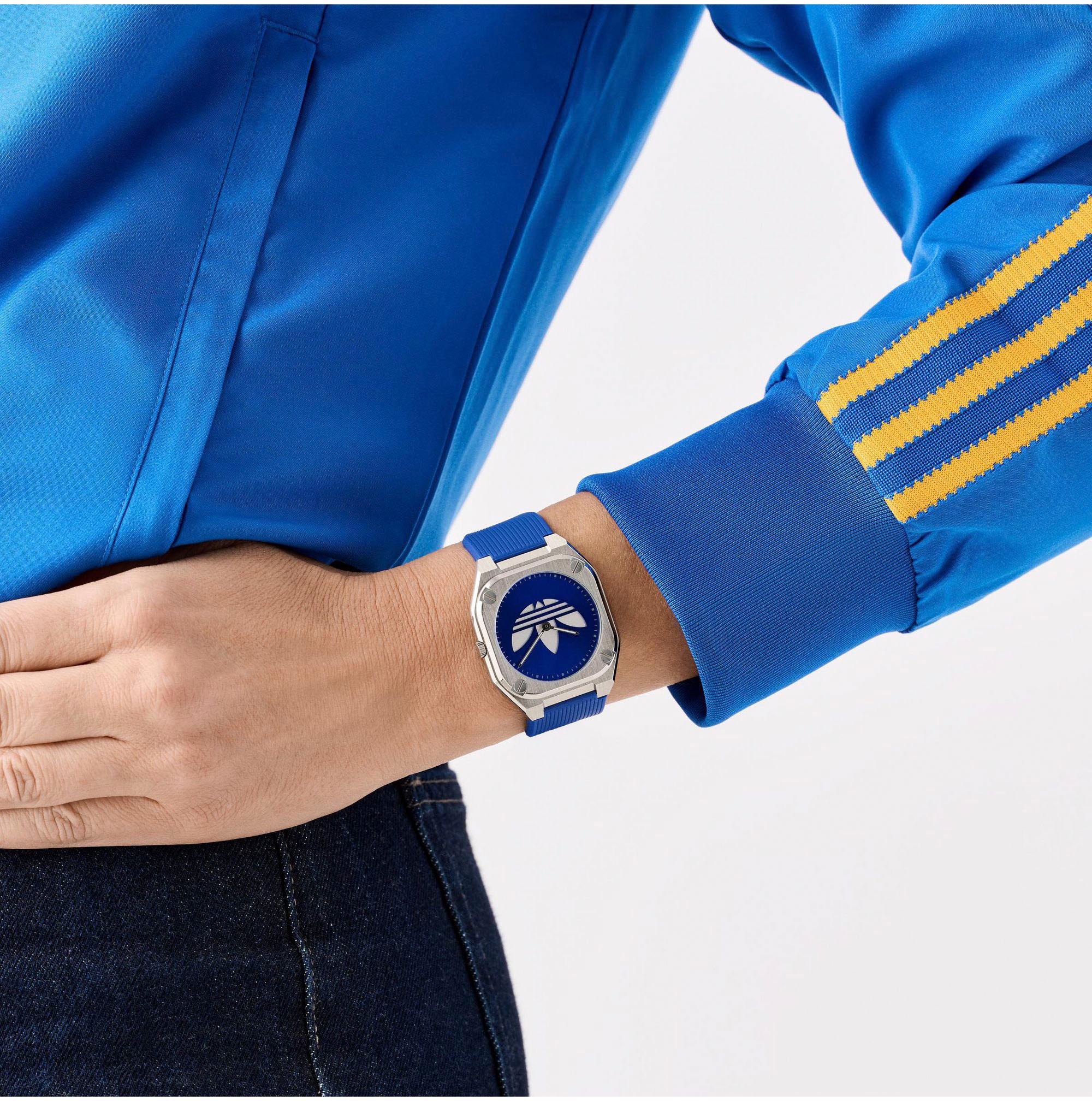 adidas Originals Quarzuhr »CITY TECH THIN«, Armbanduhr,Herrenuhr,Damenuhr,Silikonarmband,wasserabweisend bis 5 bar