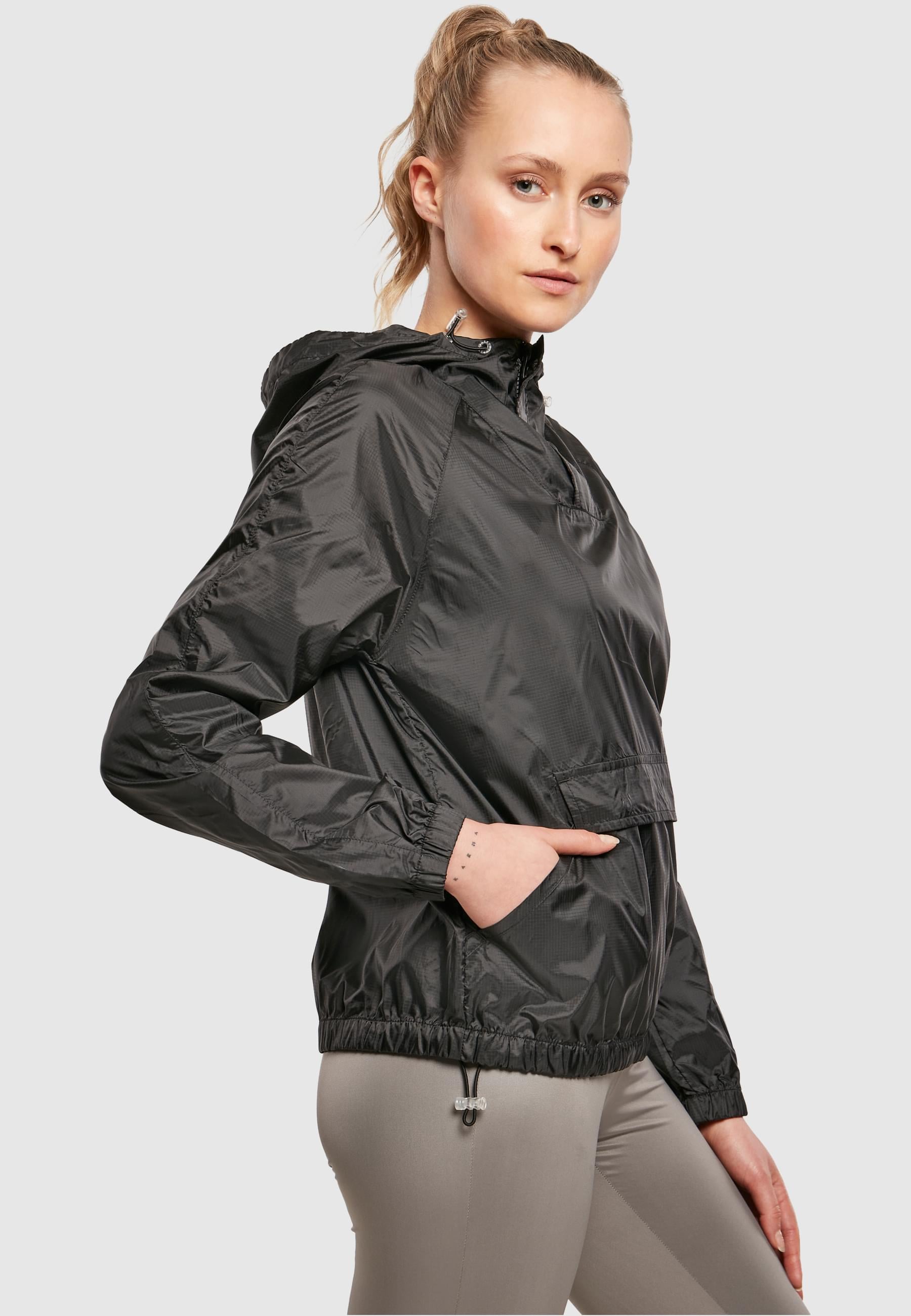 URBAN CLASSICS Allwetterjacke »Urban Classics Damen Ladies Transparent Light Pull Over Jacket«, (1 St.), mit Kapuze