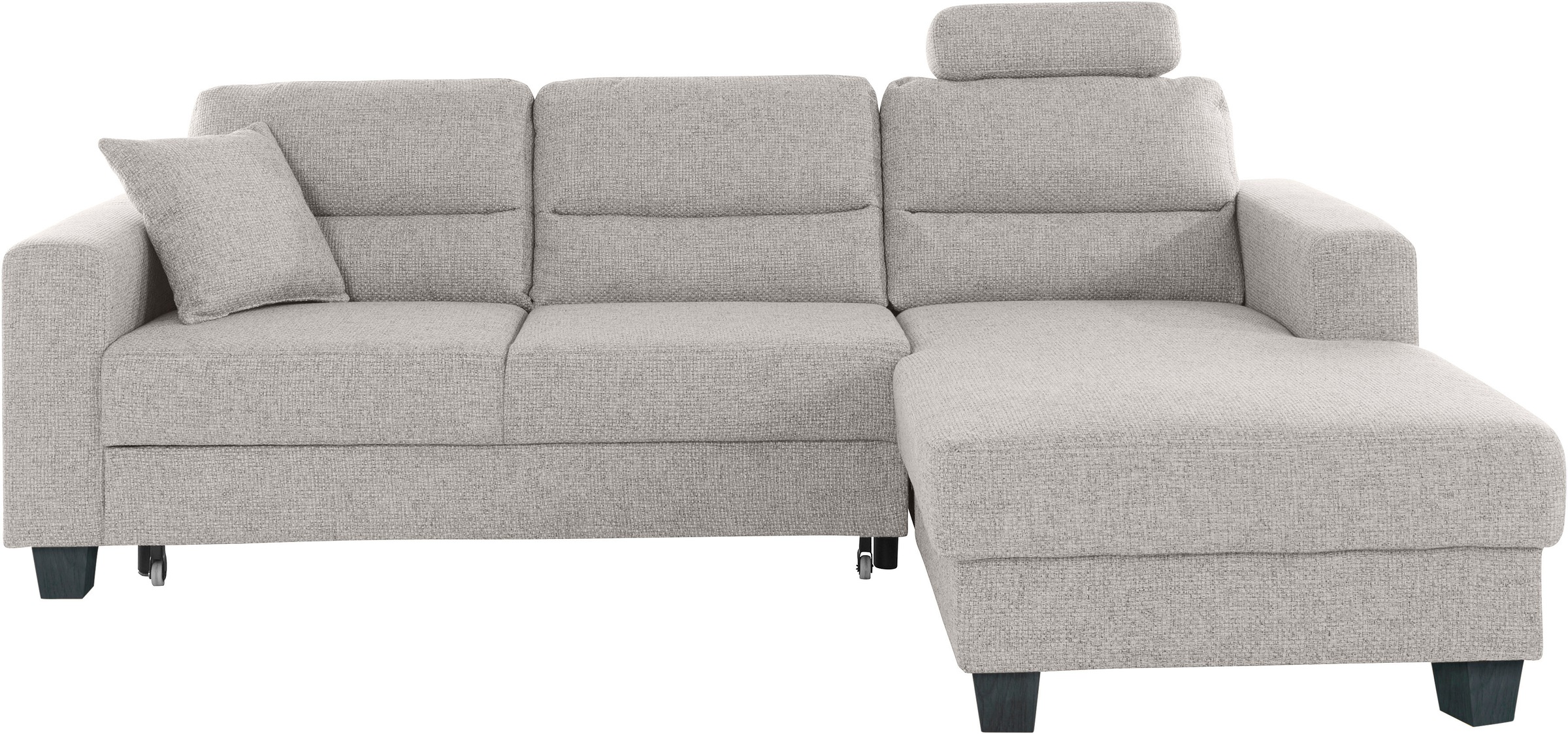 TRENDMANUFAKTUR Ecksofa "Chamber, zeitlos und modern, hoher Sitzkomfort, L- günstig online kaufen