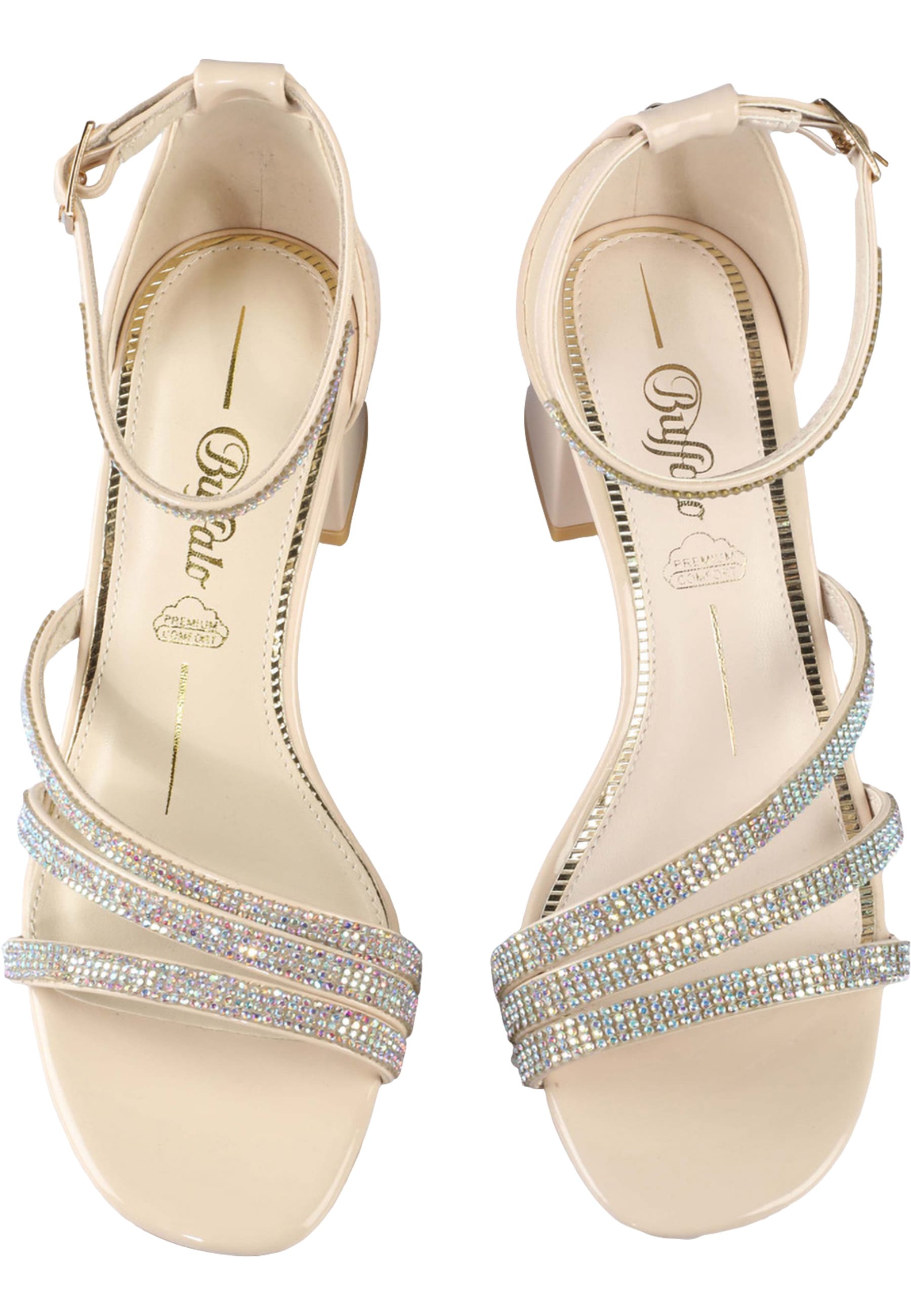 Buffalo High-Heel-Pumps "Buffalo Glam -Vegan Patent" günstig online kaufen