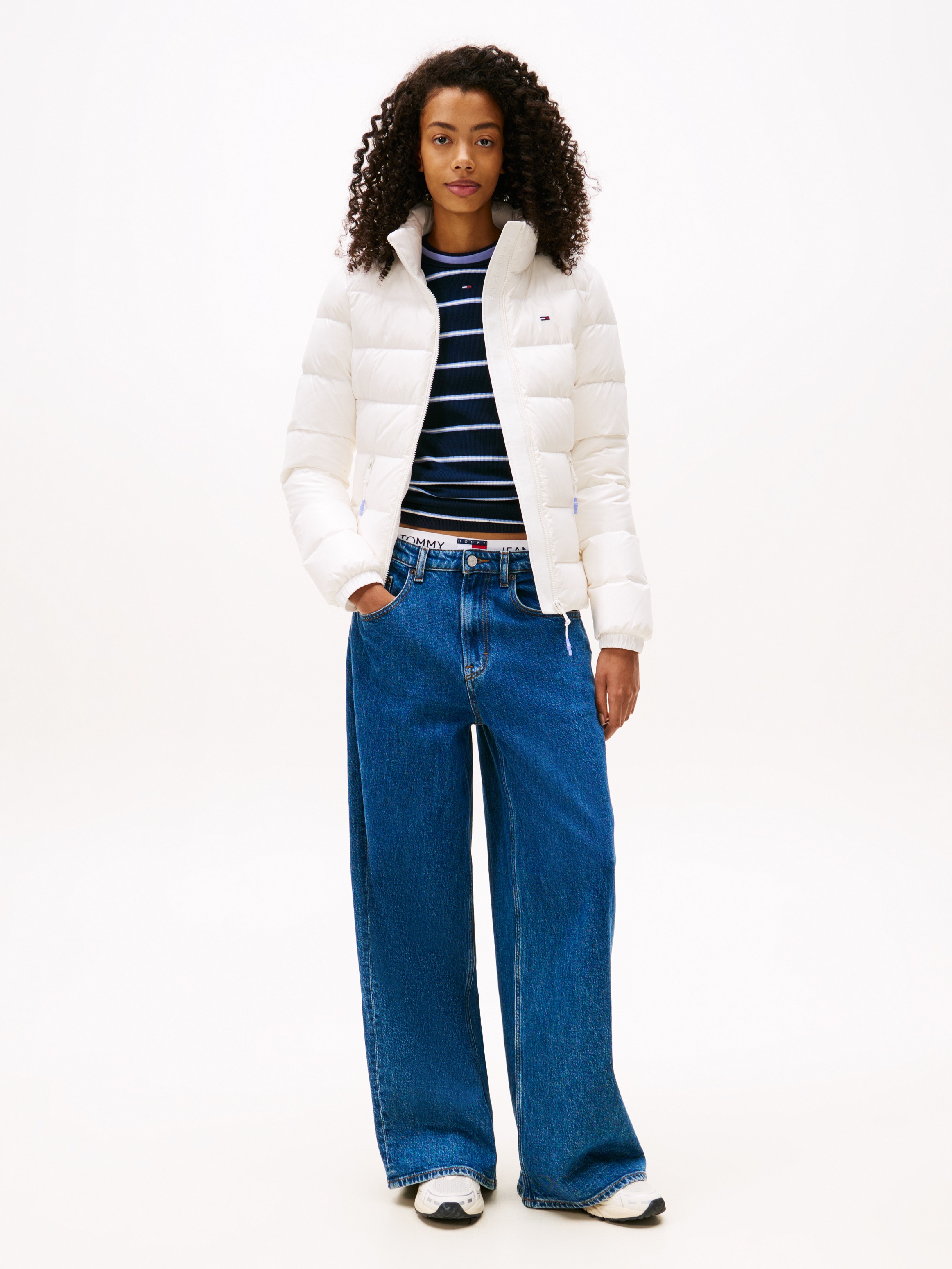 Thumbnail - Tommy Jeans Steppjacke "TJW SLIM ZIP PRINT DOWN JACKET"