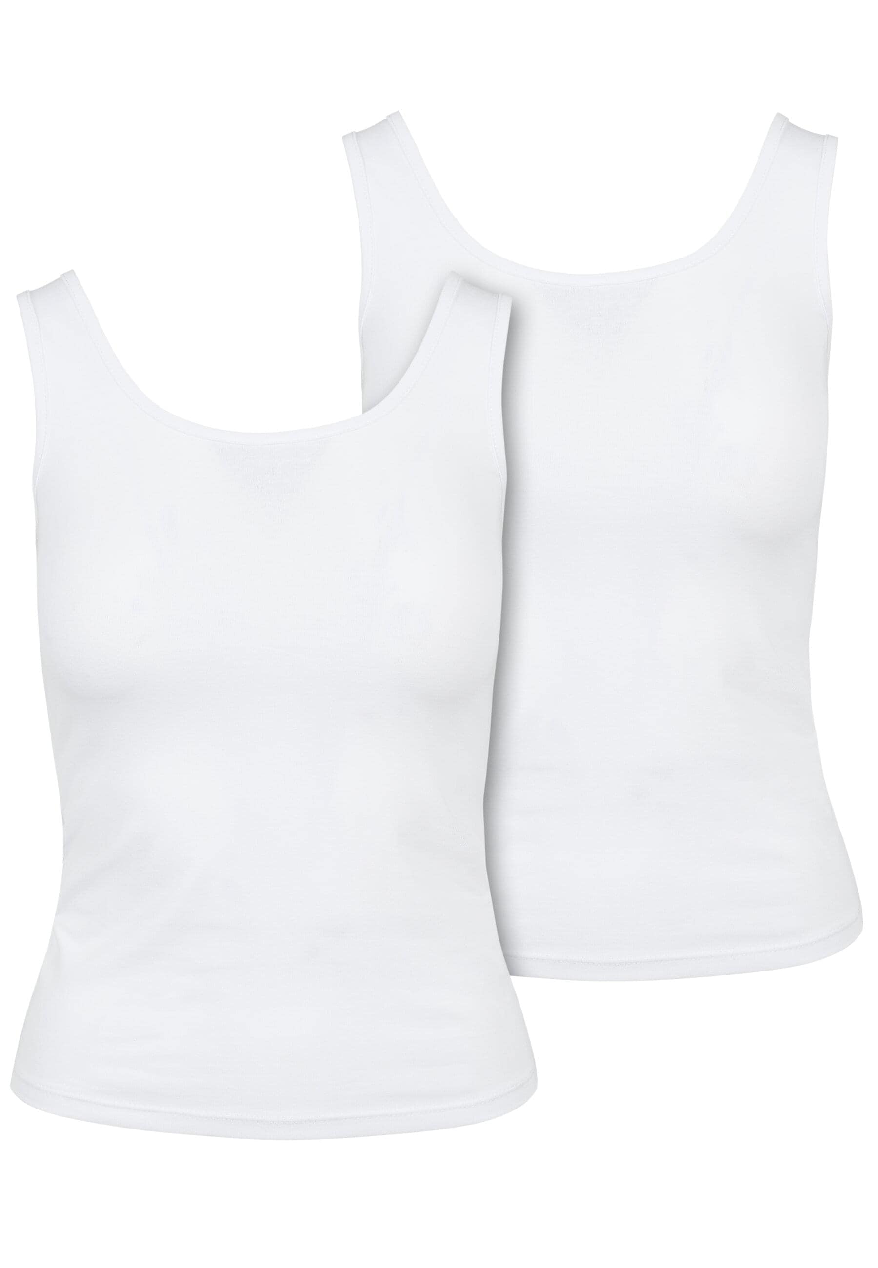 URBAN CLASSICS Muskelshirt "Urban Classics Damen Ladies 2-Pack Basic Stretch Top"