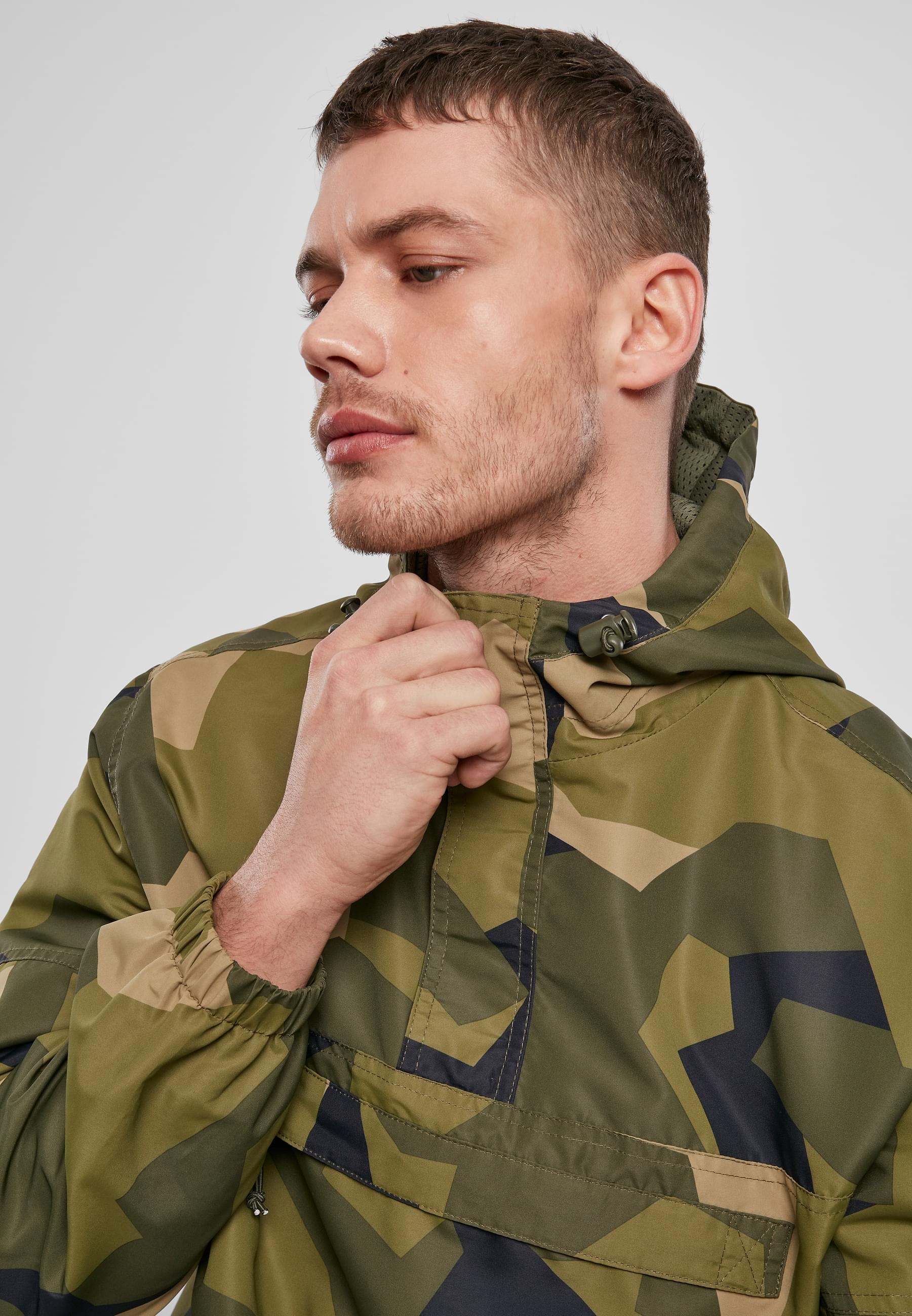 Brandit Allwetterjacke »Brandit Herren Summer Pull Over Jacket«, (1 St.), mit Kapuze