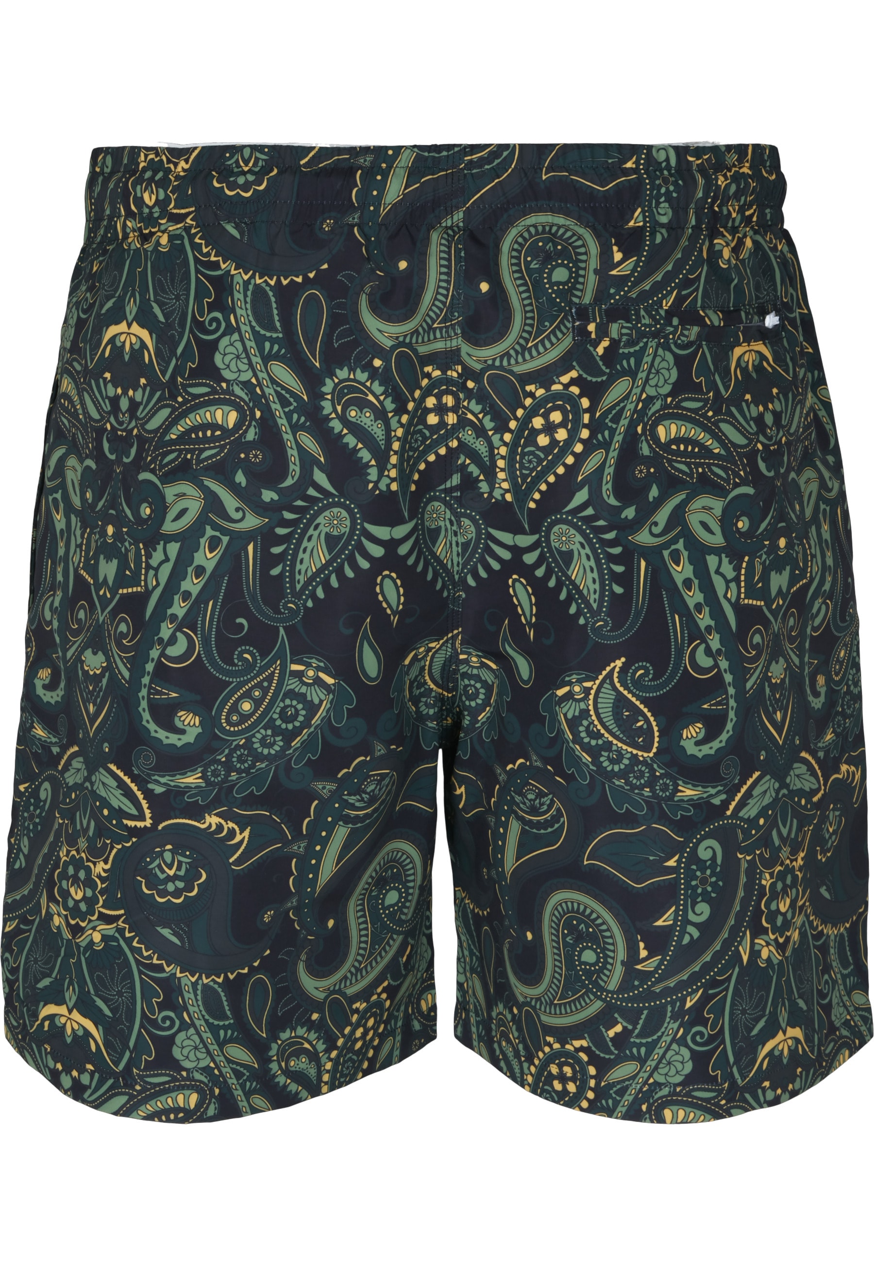 URBAN CLASSICS Badeshorts »Urban Classics Herren Paisley Swim Shorts«