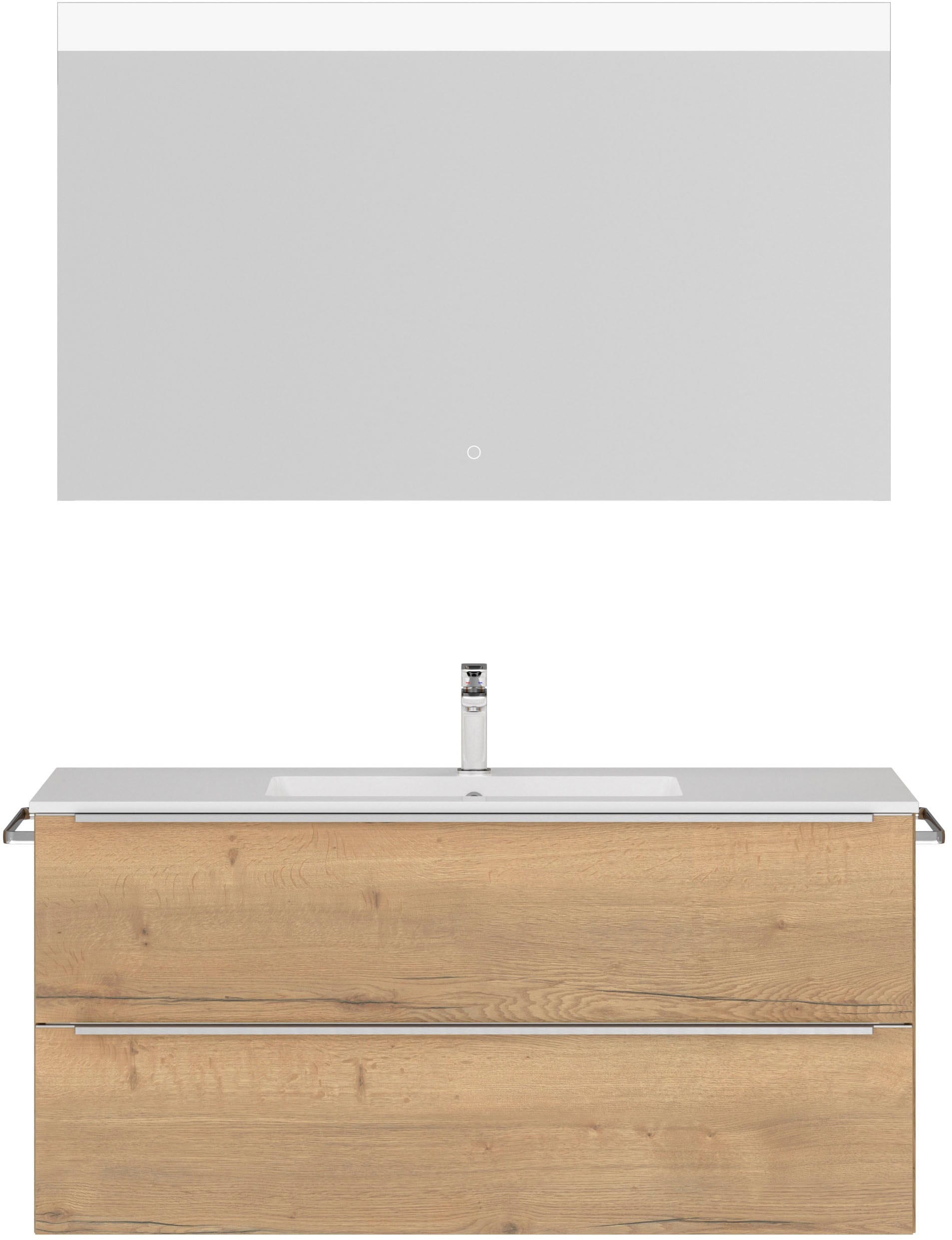 nobilia Badmöbel-Set "Levere" vormontiert, mit Soft-Close, 2 Stk. tlg. günstig online kaufen