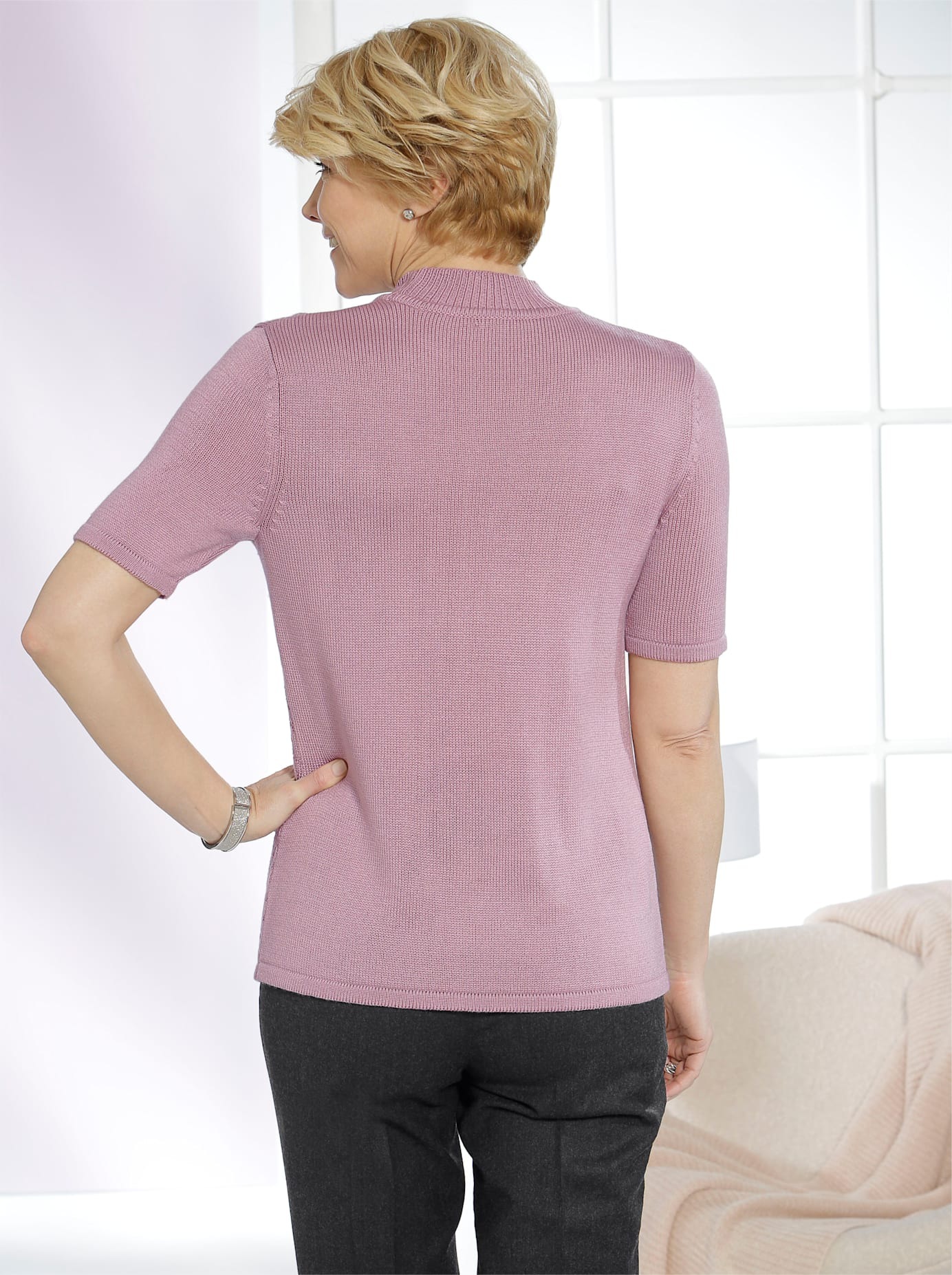 Classic Kurzarmpullover »Pullover«