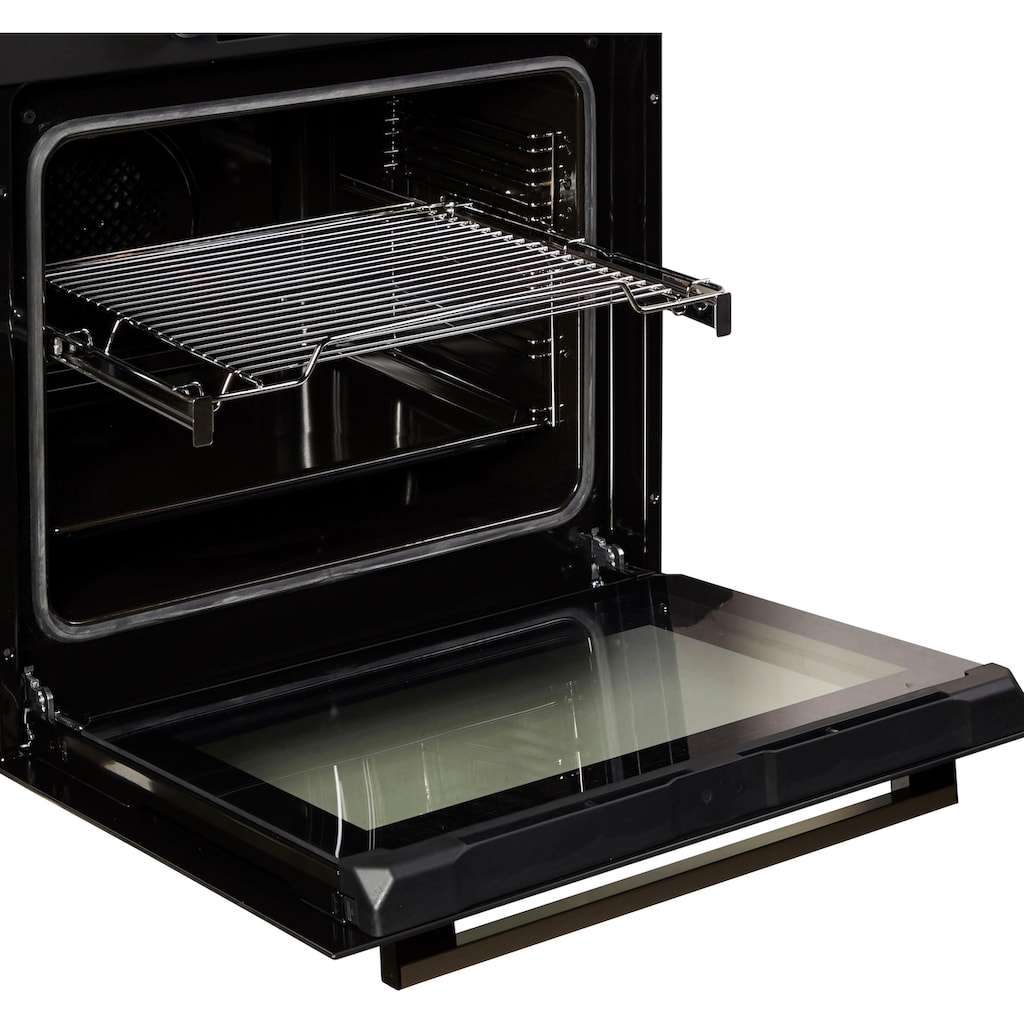 Amica Einbaubackofen »EBX 943 610 SM«, EBX 943 610 SM, mit 1-fach-Teleskopauszug, Simple Steam