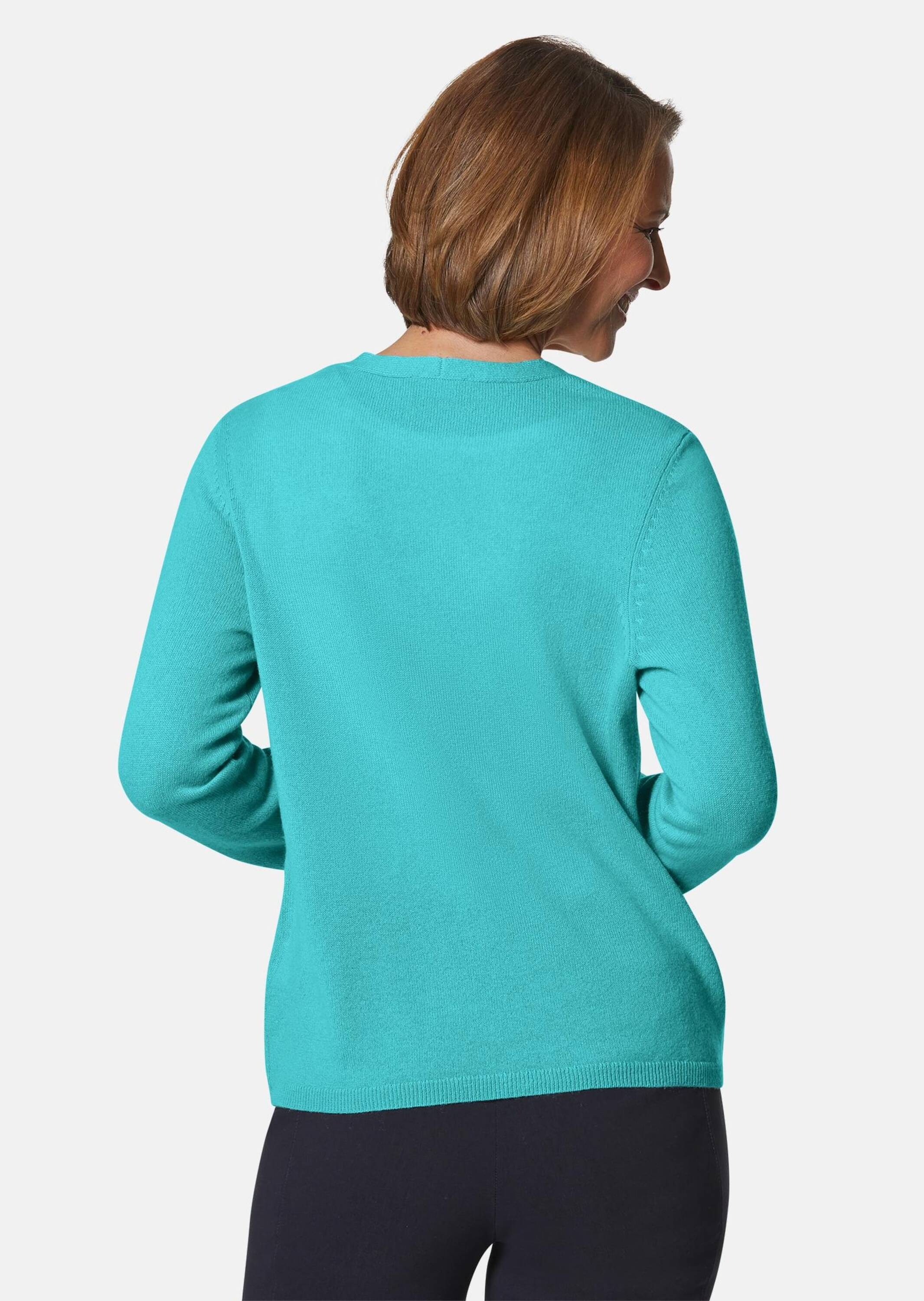 GOLDNER Strickjacke »Kaschmirstrickjacke mit V-Ausschnitt Weiche Kaschmirstrickjacke mit V-Ausschnitt«