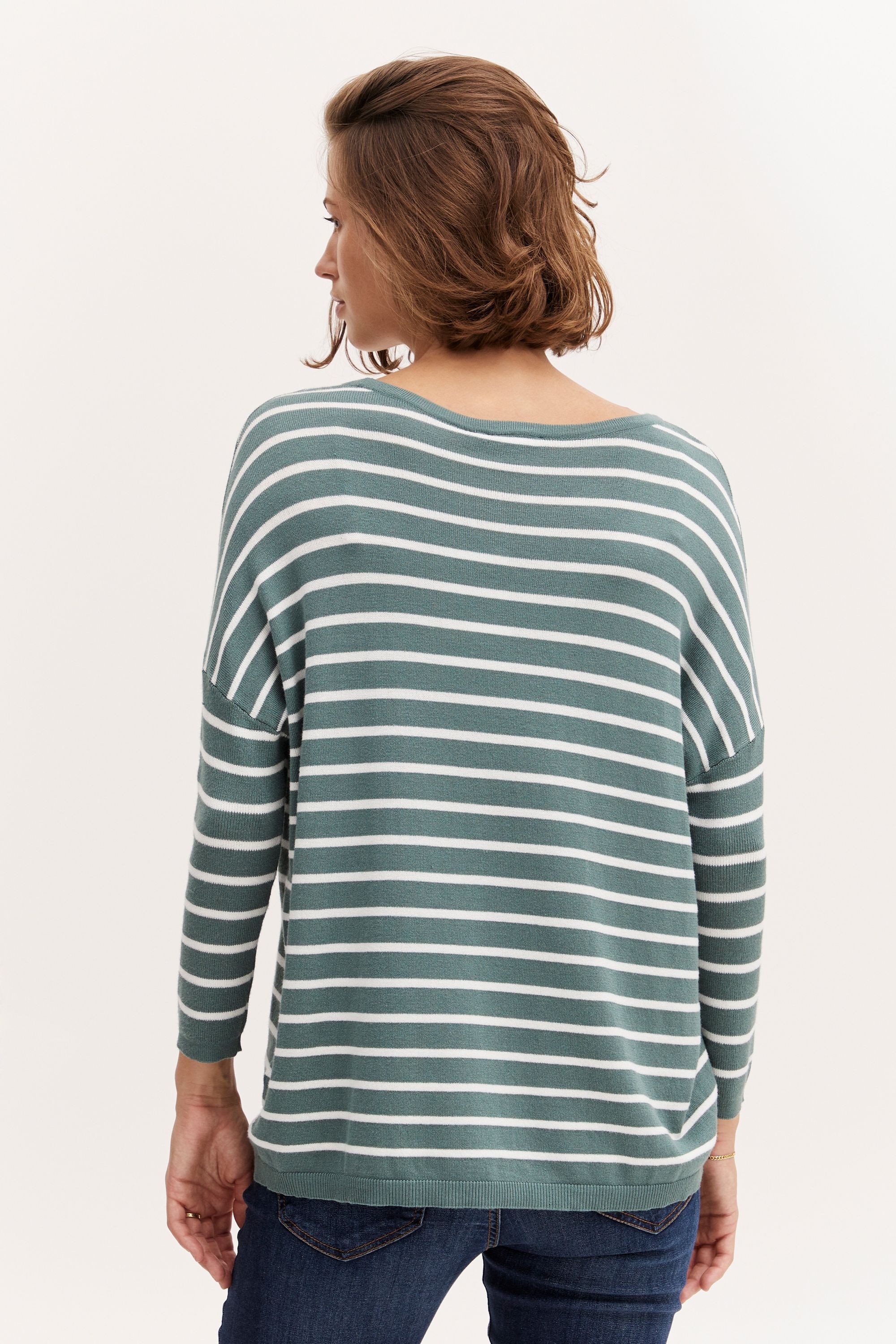 fransa Strickfleece-Pullover »Strickpullover FRBlume«