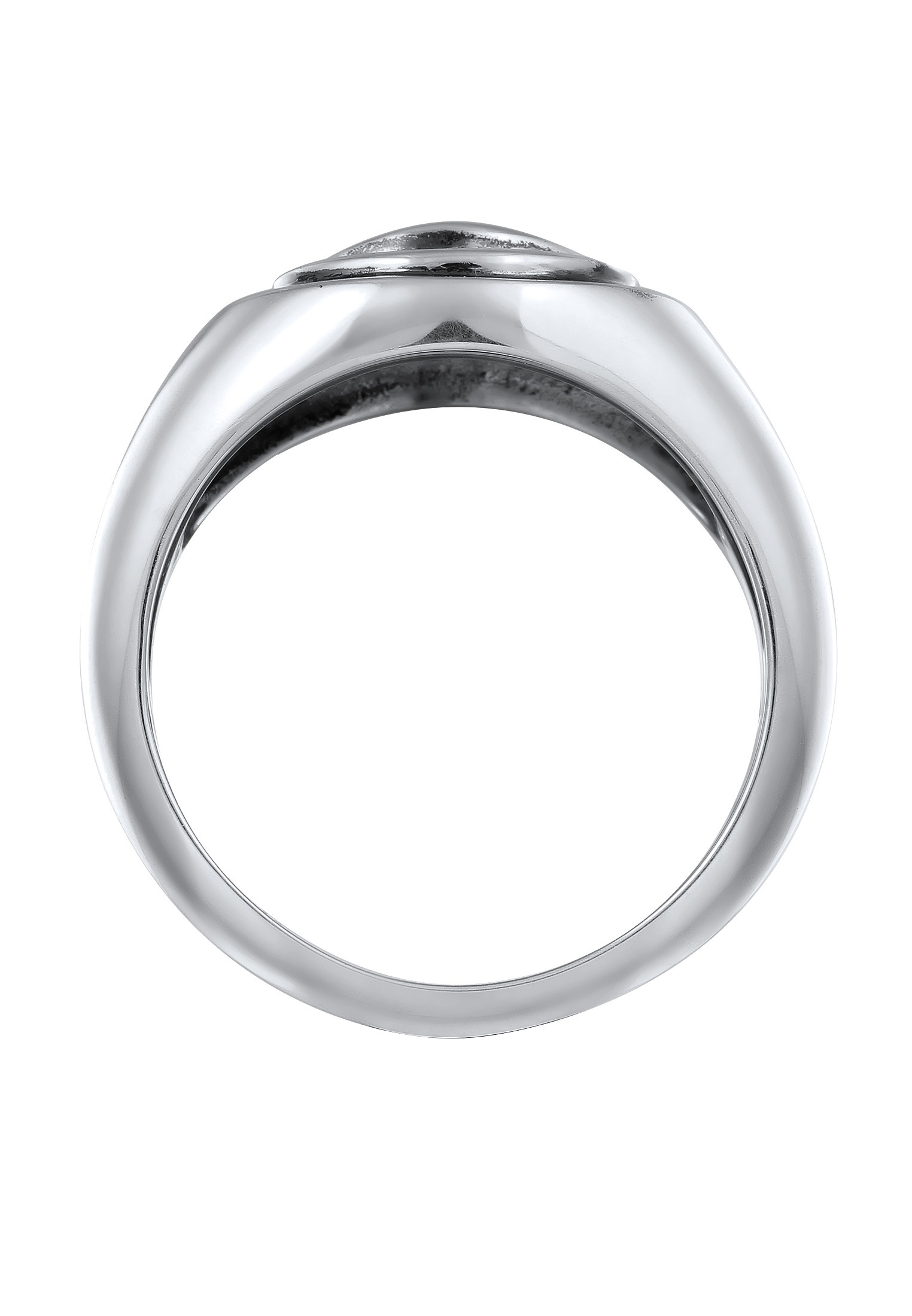 Kuzzoi Siegelring »Ring Siegelring Evil Eye 925 Sterling Silber«