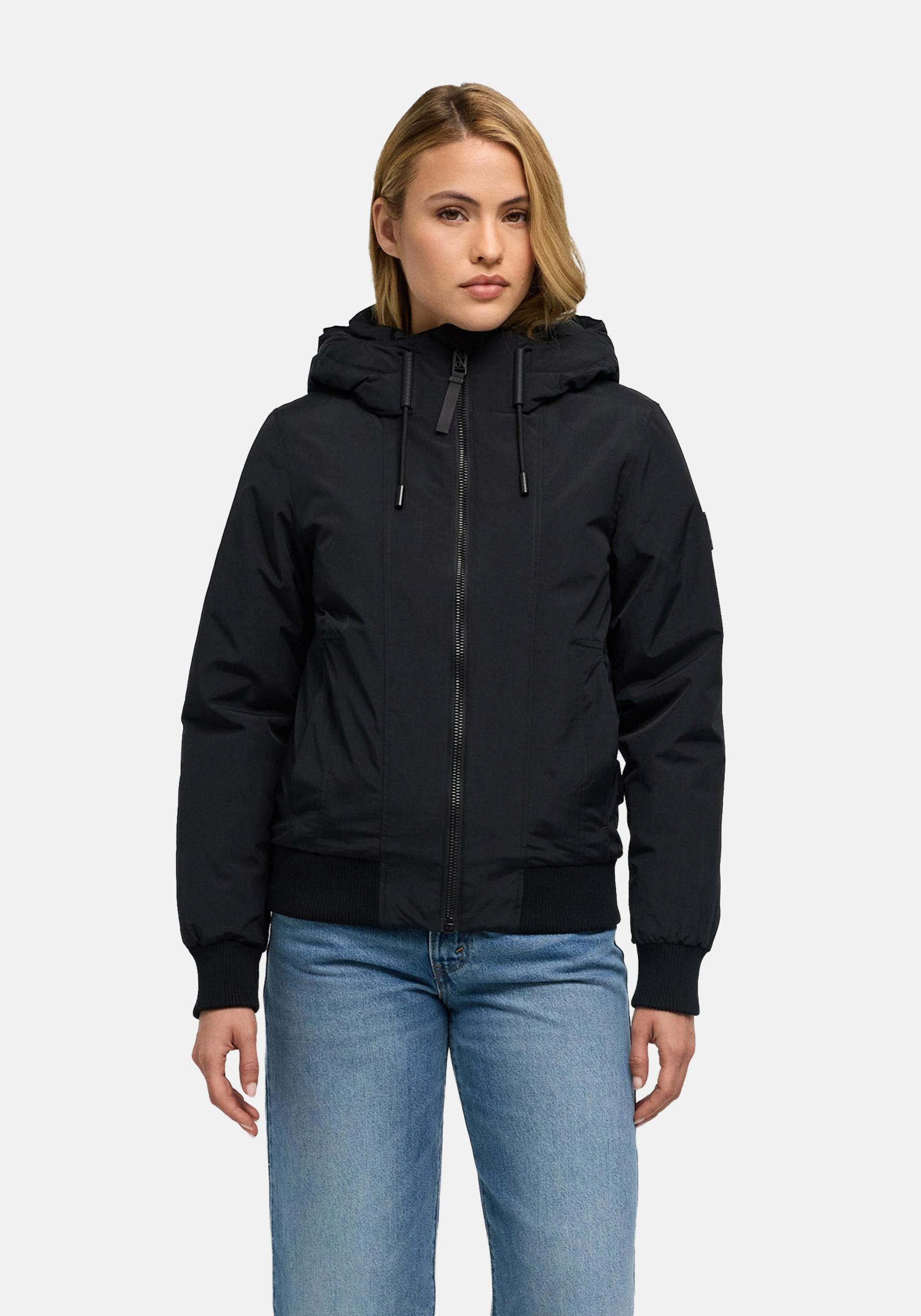 Navahoo Winterjacke "Kichermaus 14" mit Kapuze Wasserdichte Damen Jacke mit Kapuze