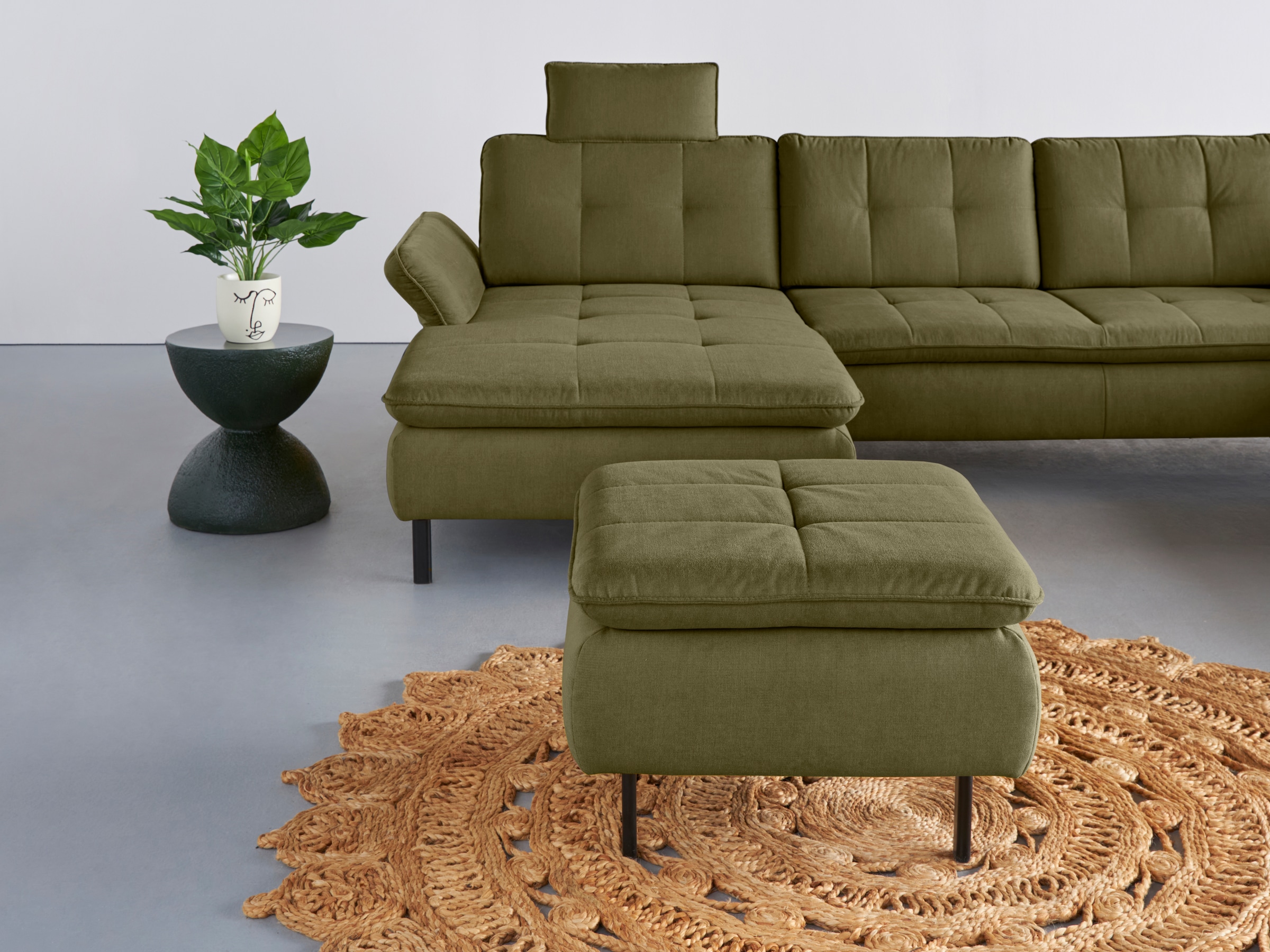 Home affaire Polsterhocker "Birkholm" passend zur Serie "Birkholm", B/T/H: günstig online kaufen