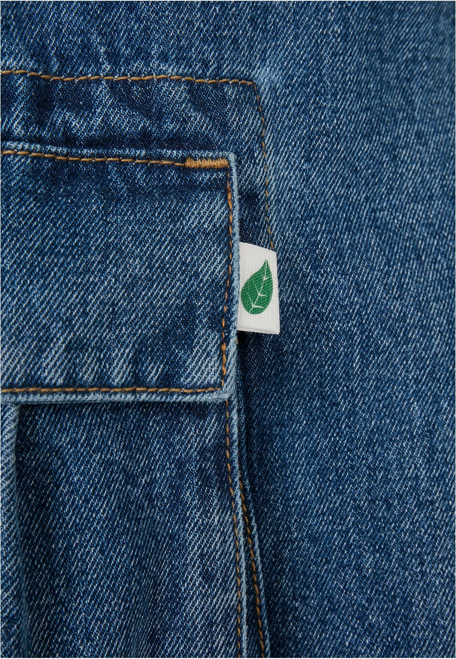 URBAN CLASSICS Cargoshorts »Urban Classics Herren Organic Denim Cargo Shorts«, (1 tlg.)