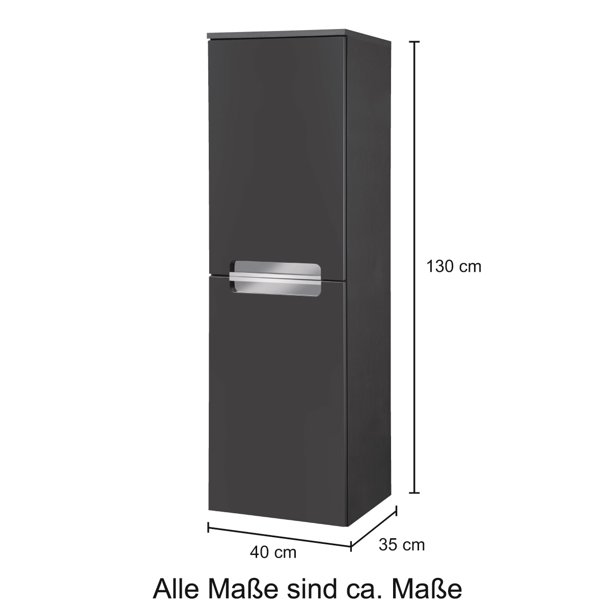 welltime Midischrank »Malibu«, Breite 40 cm, mit viel Stauraum