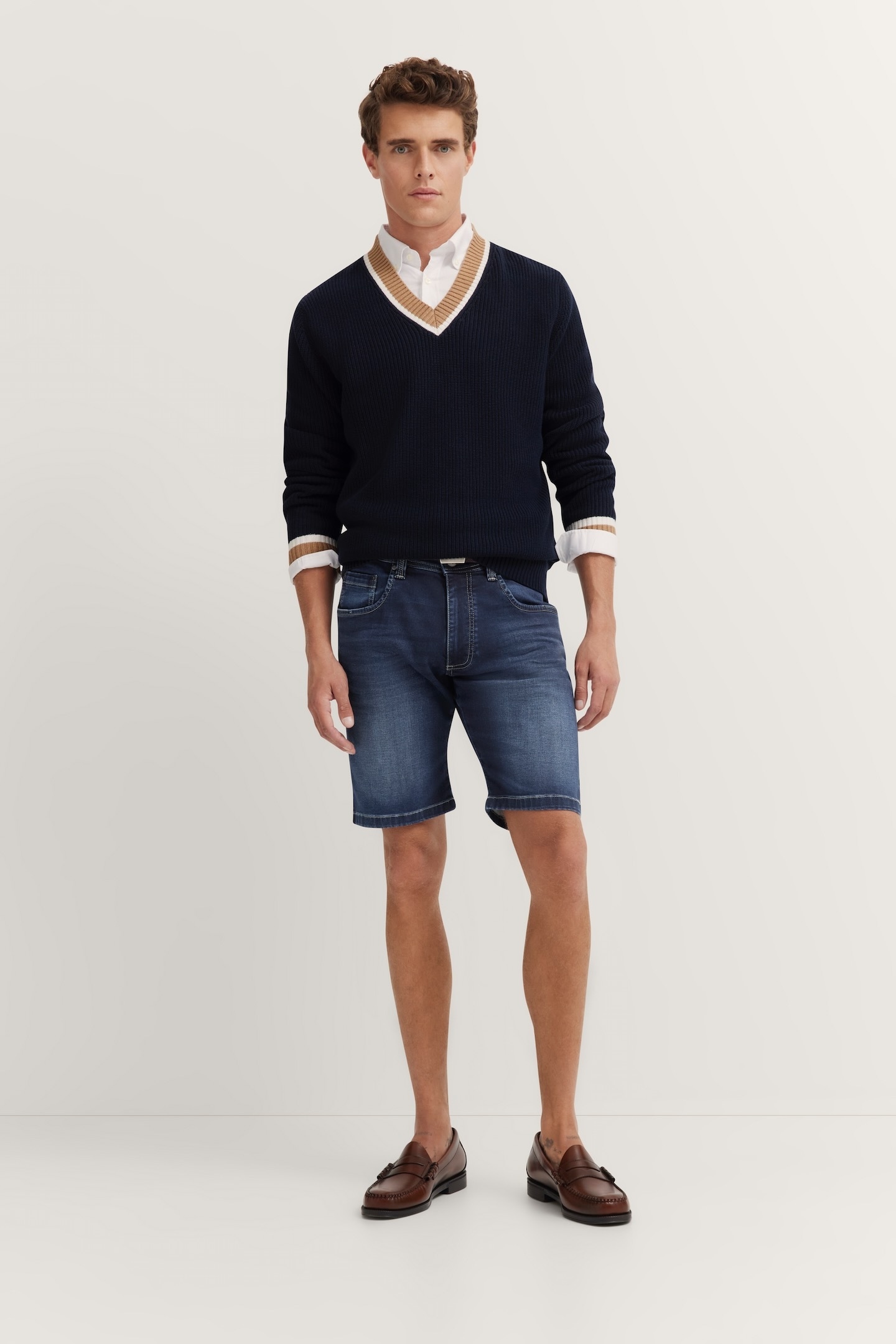 bugatti Bermudas, im Used-Wash-Design