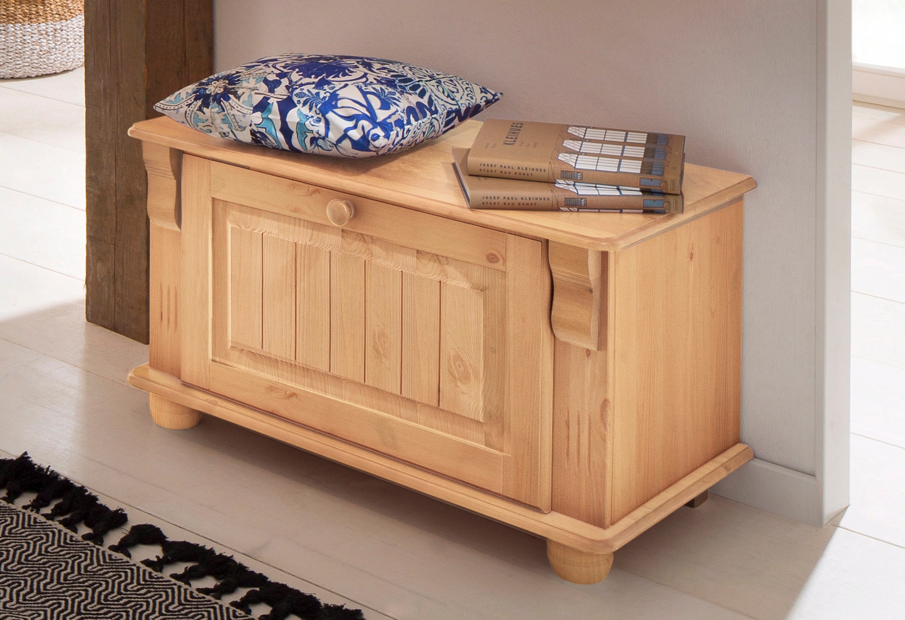 OTTO home Schuhbank "Adele" Breite 80 cm, Sitzhöhe 45 cm, aus massiver Kiefer, FSC