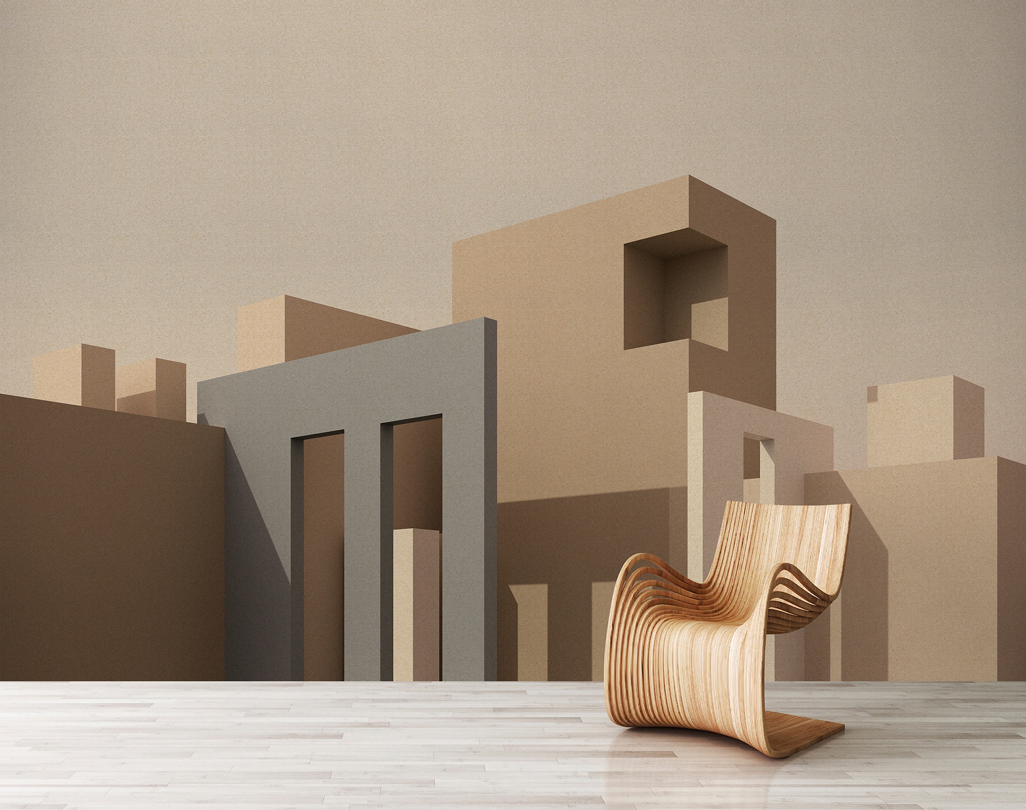 living walls Fototapete »Walls by Patel Tanger«, Vlies, Wand