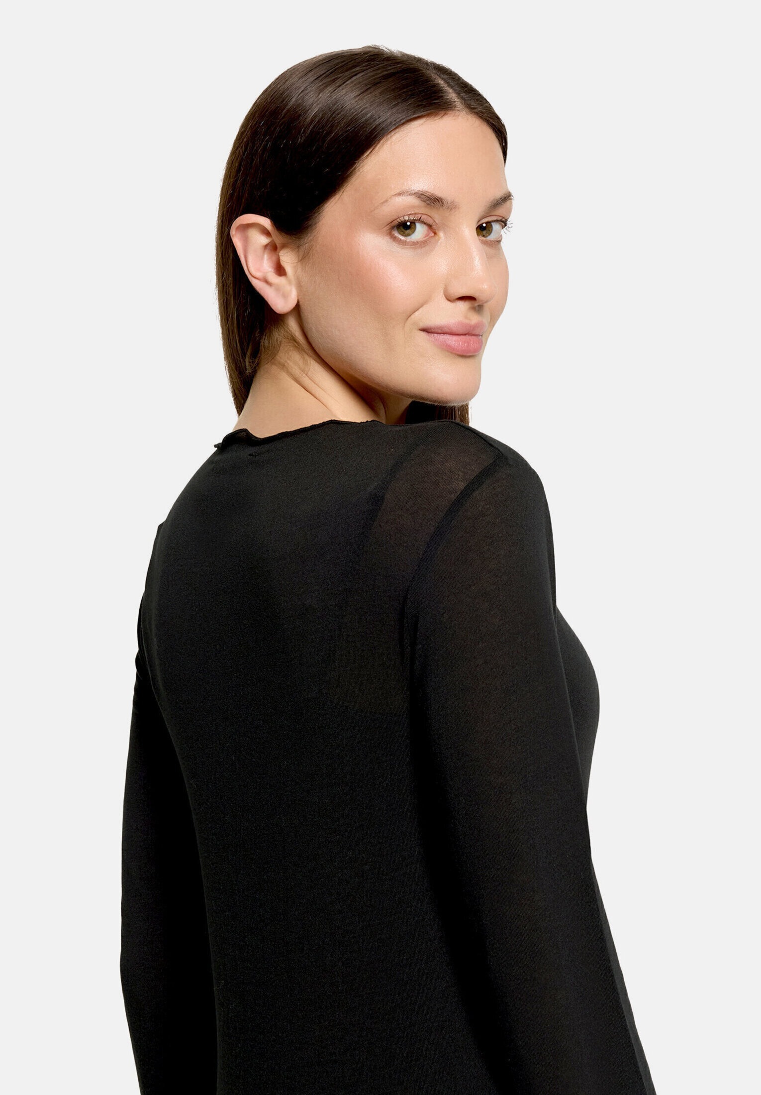 Cartoon Kurzarmshirt »Damen mit Kragen« 1