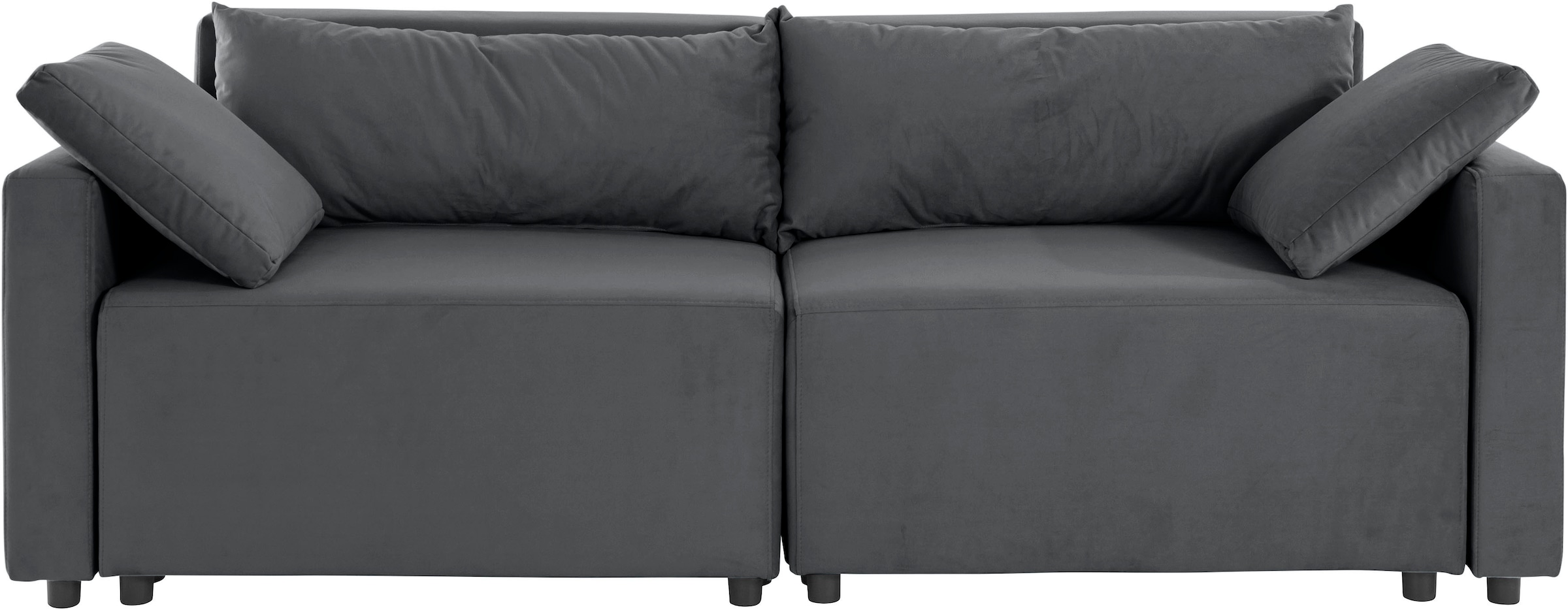 2-Sitzer »Marva 2tlg.«, beide Elemente ausziehbar für Bettfunktion, mit Bettkasten
