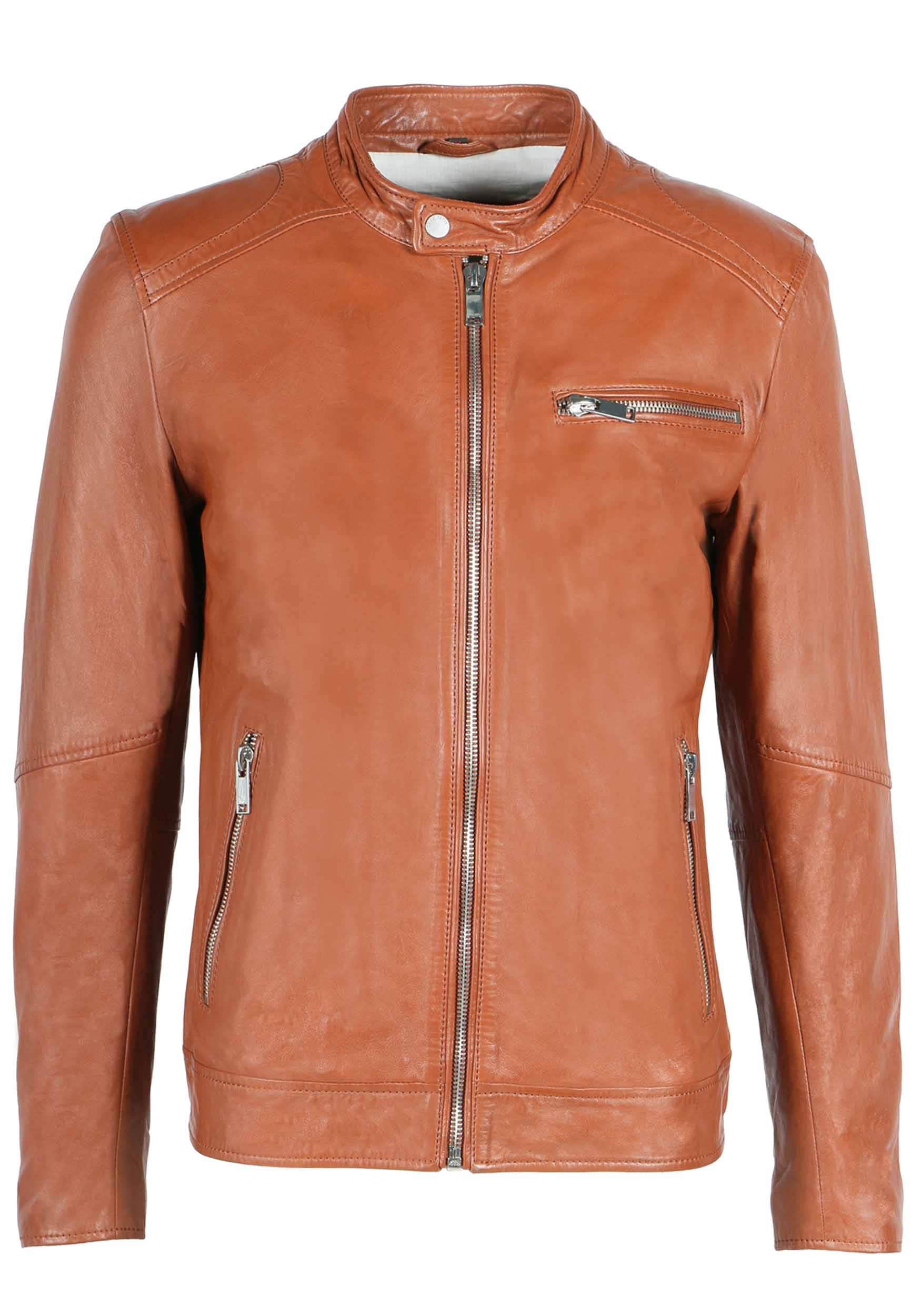 Freaky Nation Lederjacke »Lucky Jim-FN«
