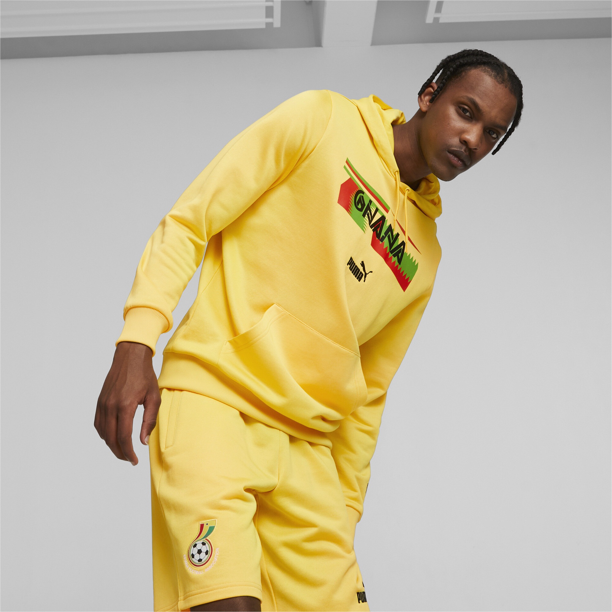 PUMA Sweatshirt »Ghana FtblCulture Hoodie Herren«
