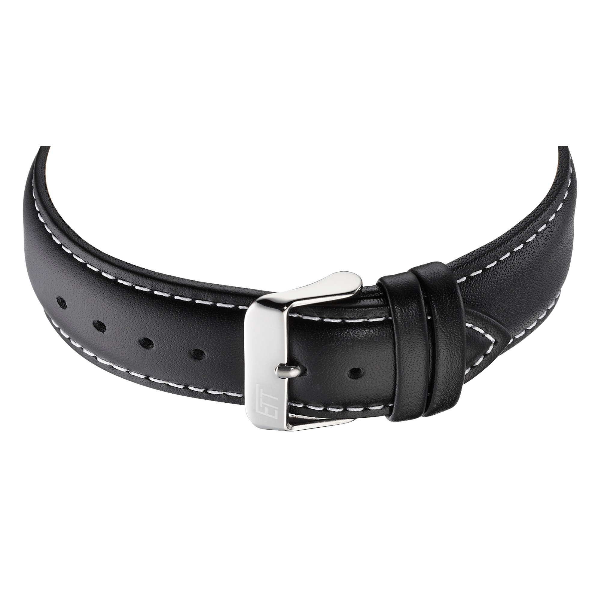 ETT Funk-Multifunktionsuhr »Professional WorldTimer« Armbanduhr, Solar, Herrenuhr, Lederarmband, analog, digital, Tag