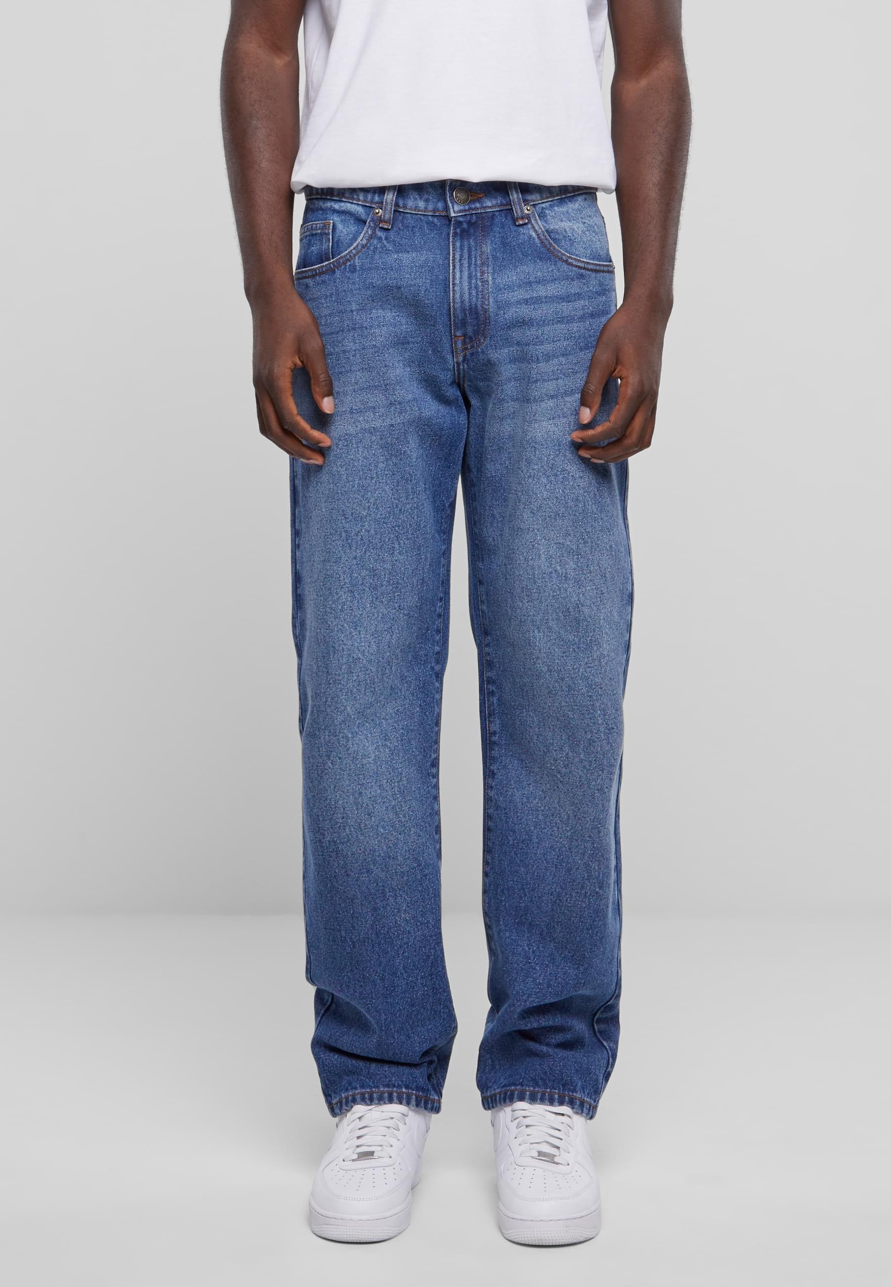 URBAN CLASSICS Bequeme Jeans »Urban Classics Herren Heavy Ounce Straight Fit Jeans«