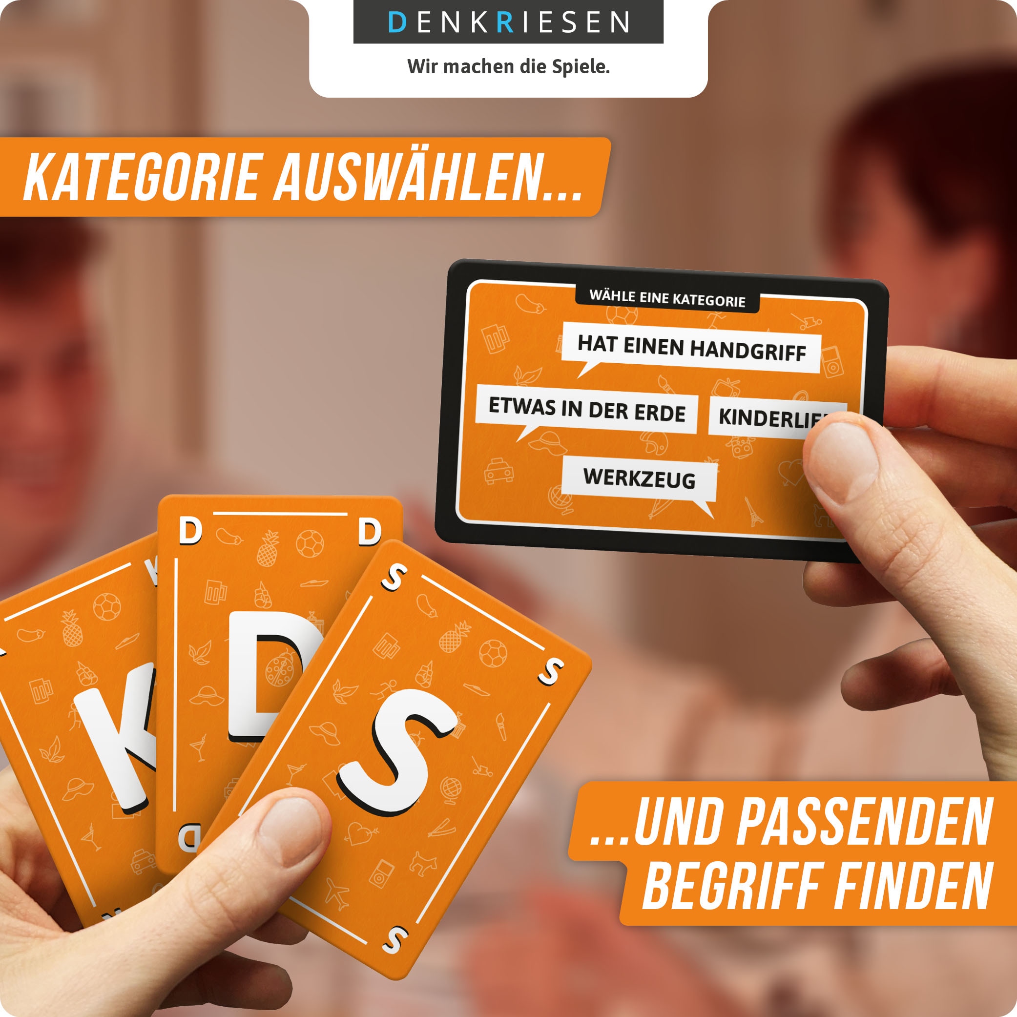 Denkriesen Spiel »Stadt Land Vollpfosten, Classic Edition«, Made in Germany
