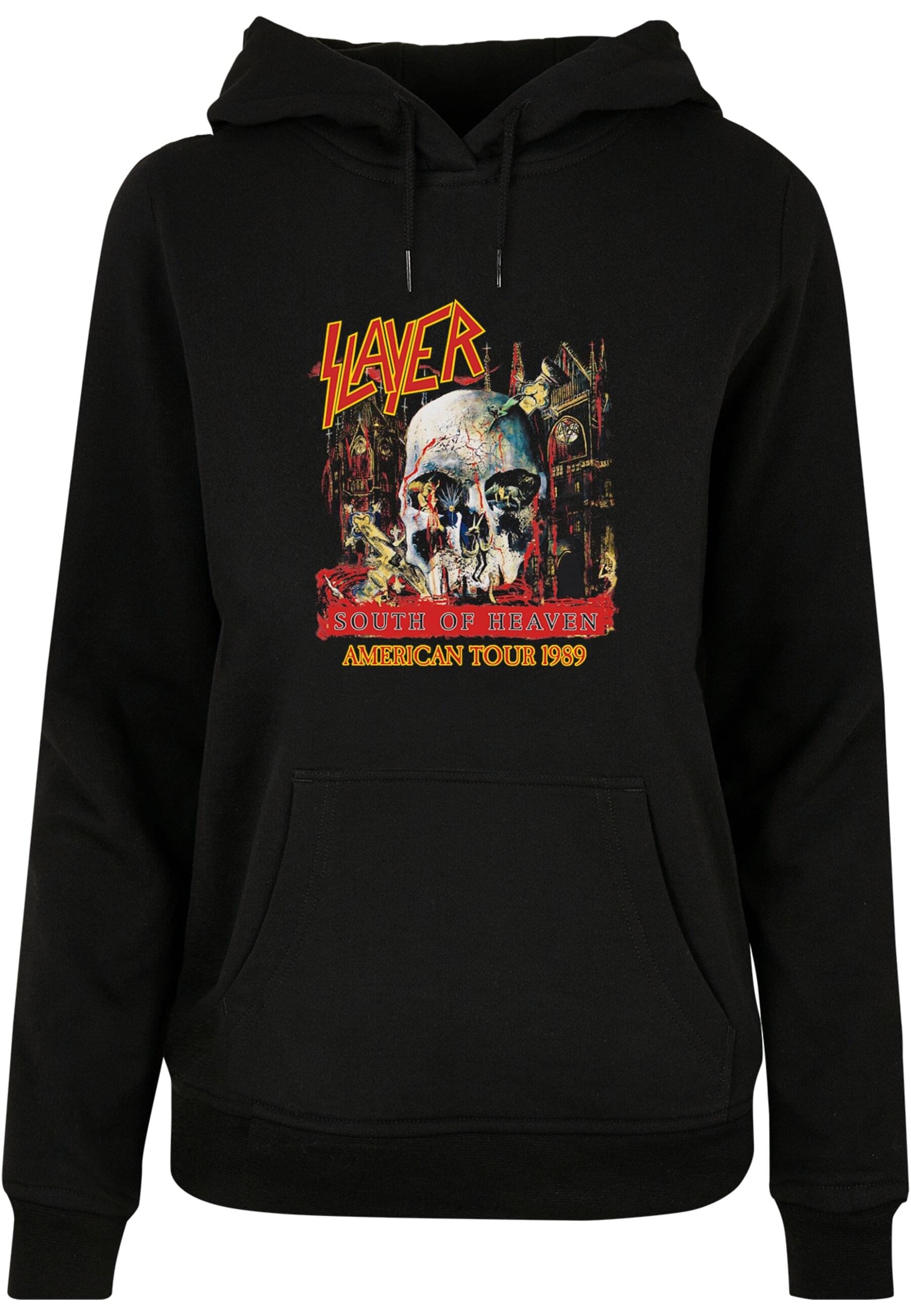 Merchcode Kapuzenpullover "Merchcode Damen Ladies Slayer - South of Heaven günstig online kaufen