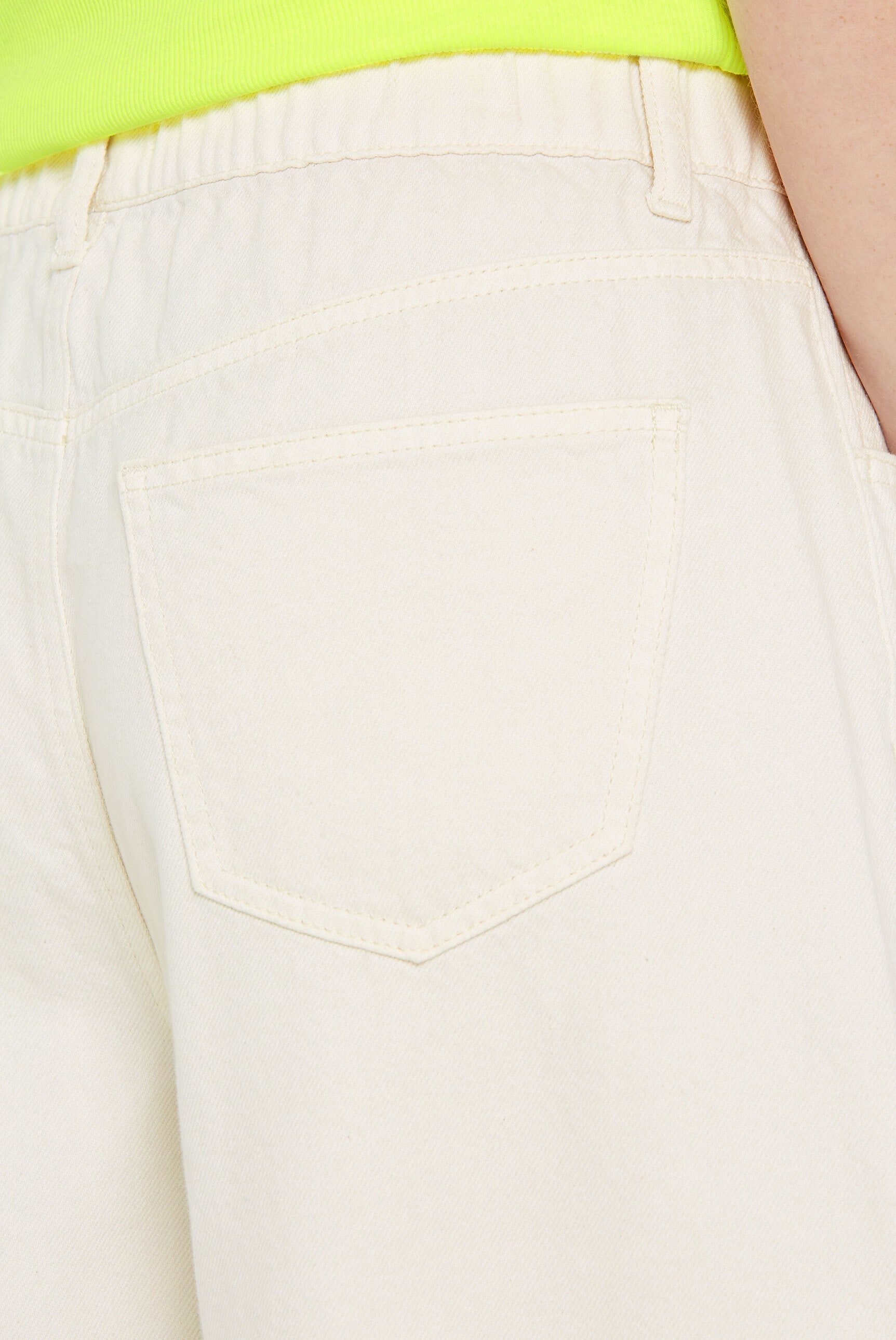 SENSES.THE LABEL Weite Jeans, mit Elastikbund und Kordel