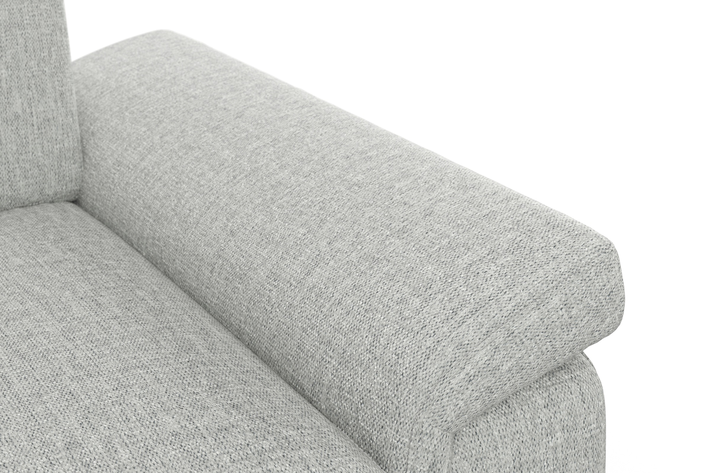 sit&more Ecksofa »Padua L-Form«, inklusive Sitztiefenverstellung, Armteilfunktion und Federkern