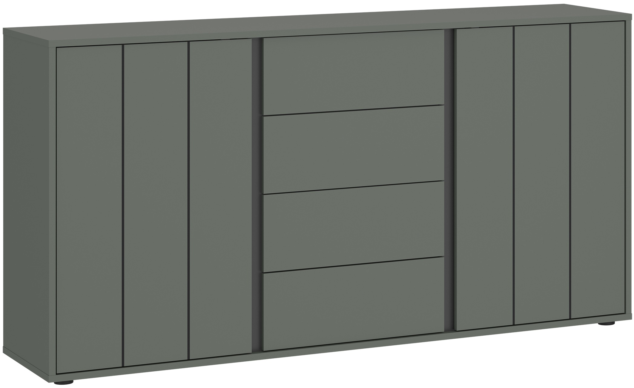 Home affaire Sideboard "VEDDEL" Breite ca.155 günstig online kaufen