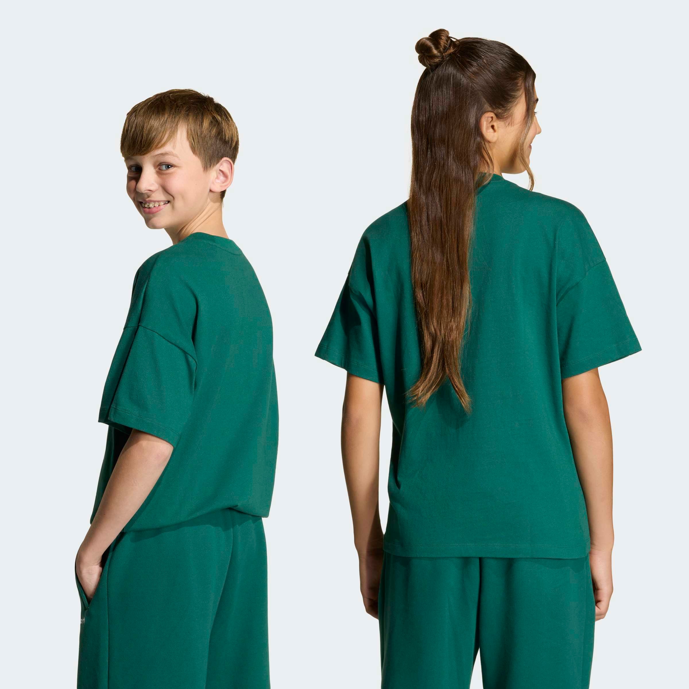 adidas Originals T-Shirt »LOOSE BLOCKED« für Kinder, mit Rundhalsausschnitt, ohne Verschluss, aus Baumwolle