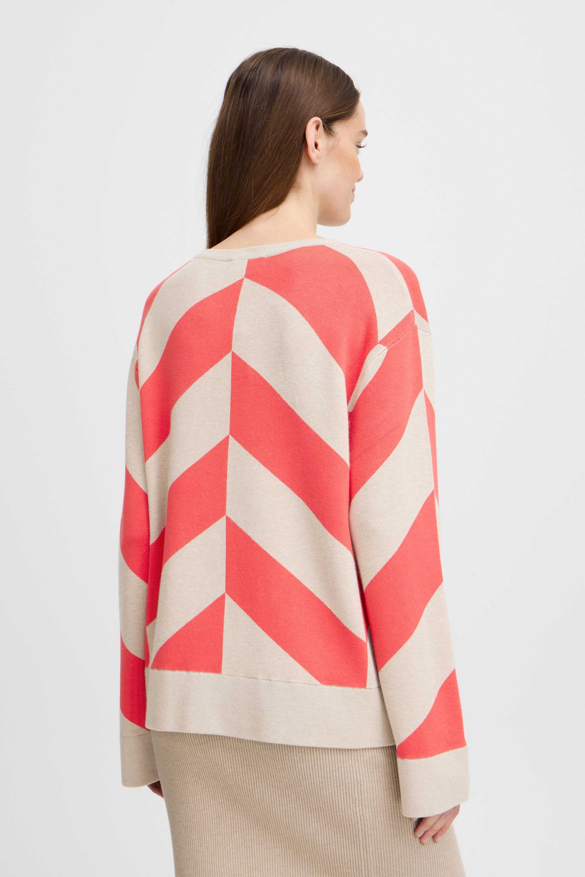 b.young Strickpullover »Strickpullover BYMMMORLA GEOMETRIC JUMPER -«