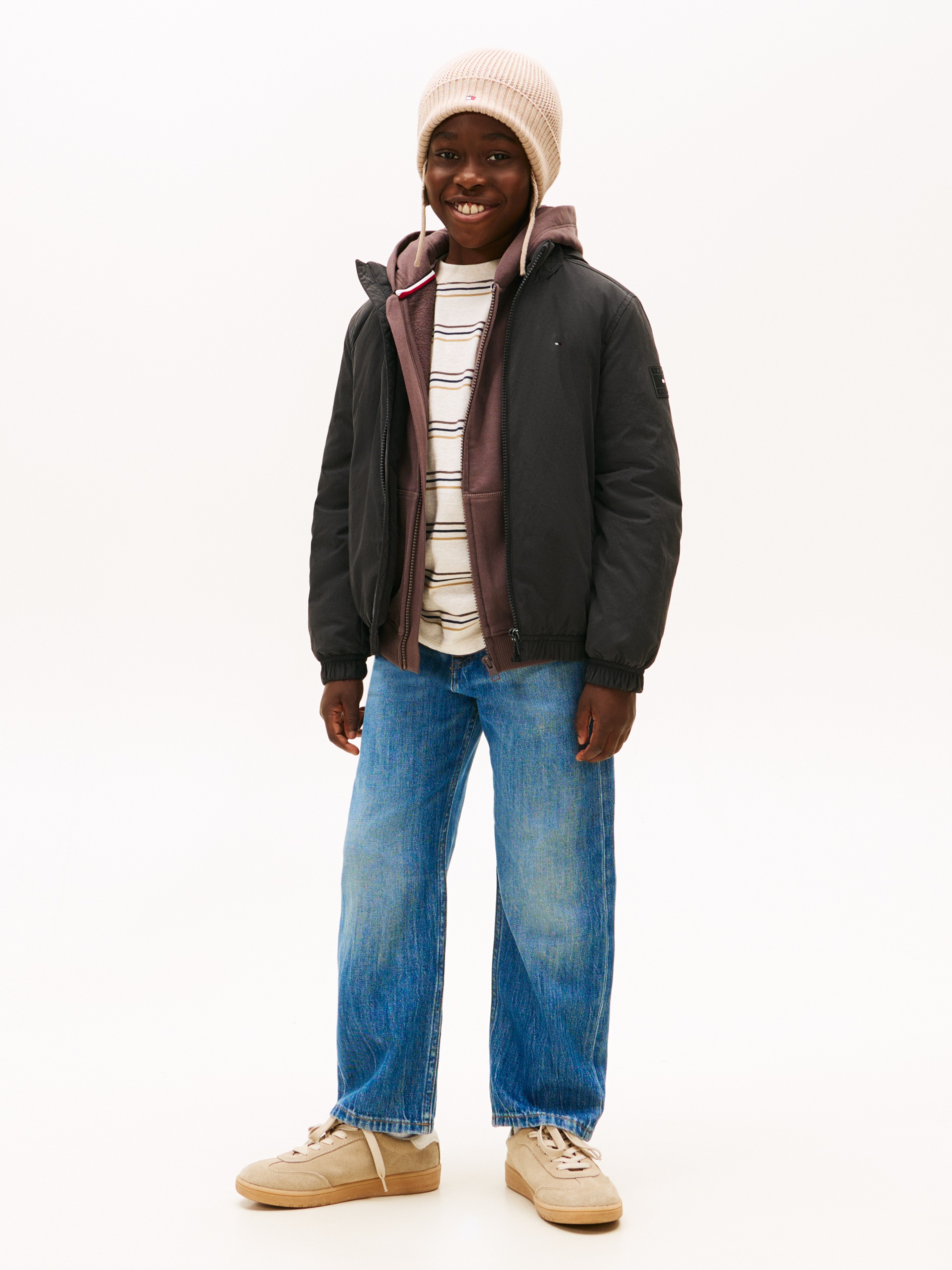 Thumbnail - Tommy Hilfiger Outdoorjacke mit Kapuze