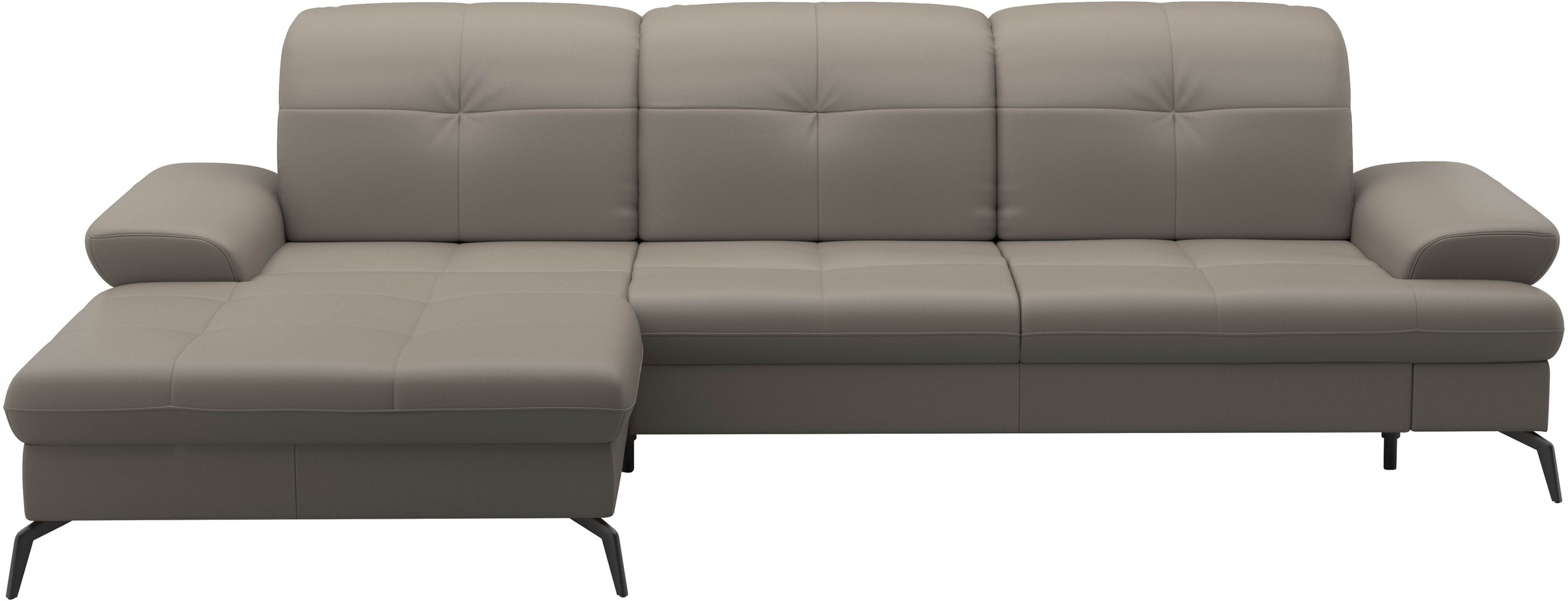 sit&more Ecksofa "Amica, L-Form, inkl. Sitztiefenverstellung & Armteilverst günstig online kaufen